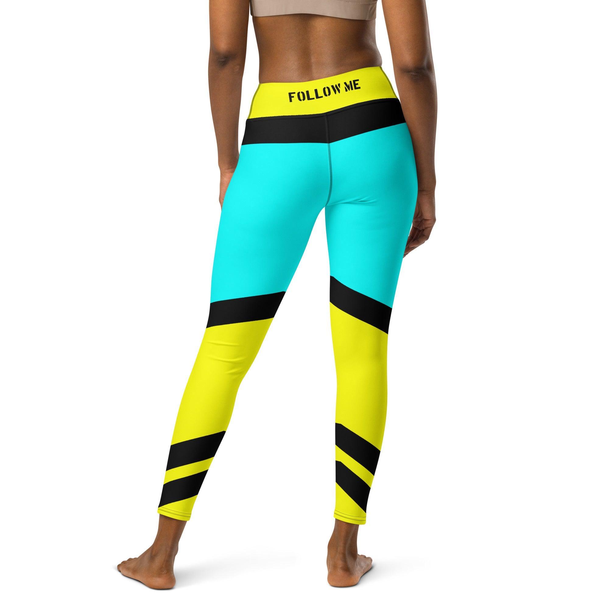 Aviation Yoga Leggings "Follow Me" für Piloten, Crews, Kinder & Planespotter made by SUPERSONIC aero 4U