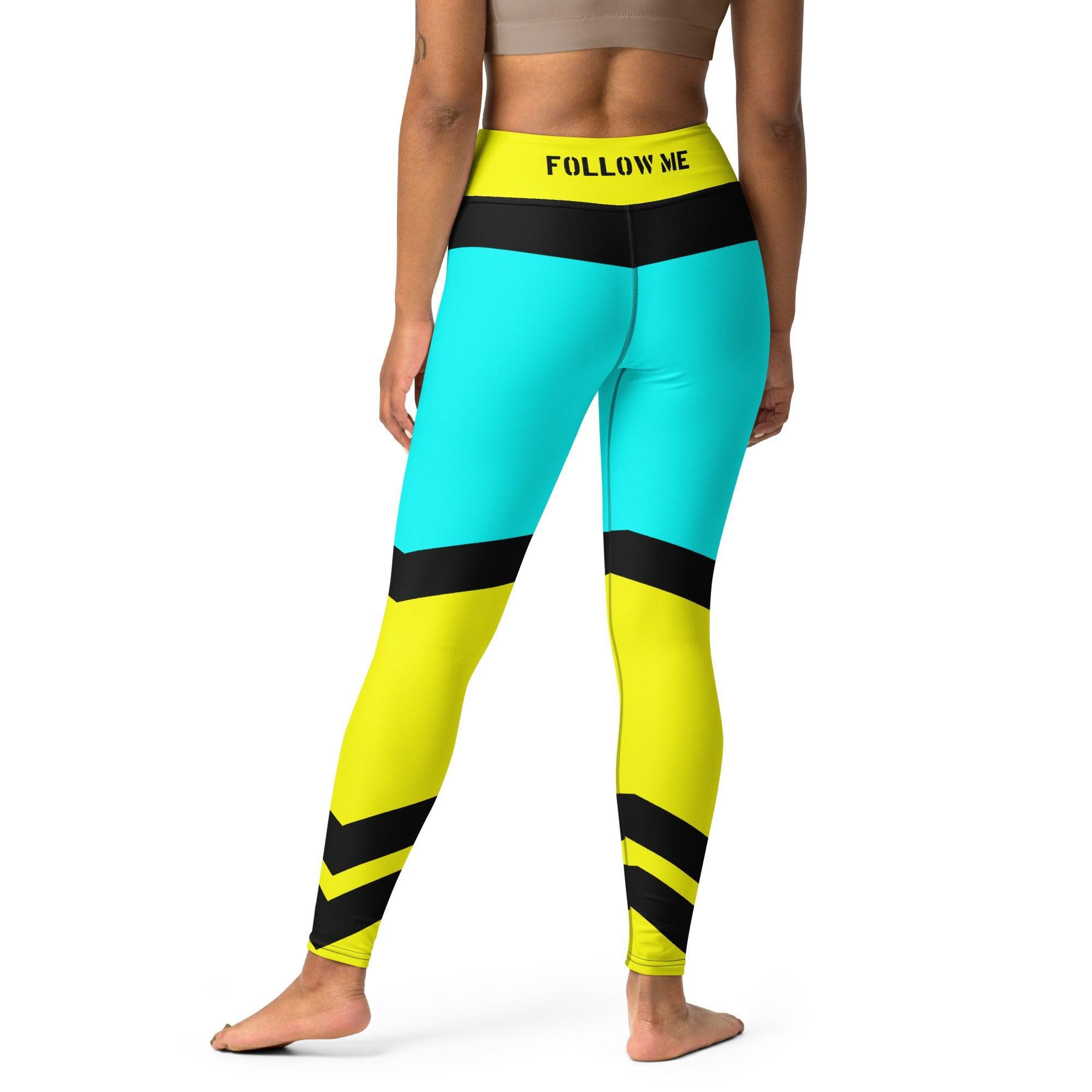 Aviation Yoga Leggings "Follow Me" für Piloten, Crews, Kinder & Planespotter made by SUPERSONIC aero 4U