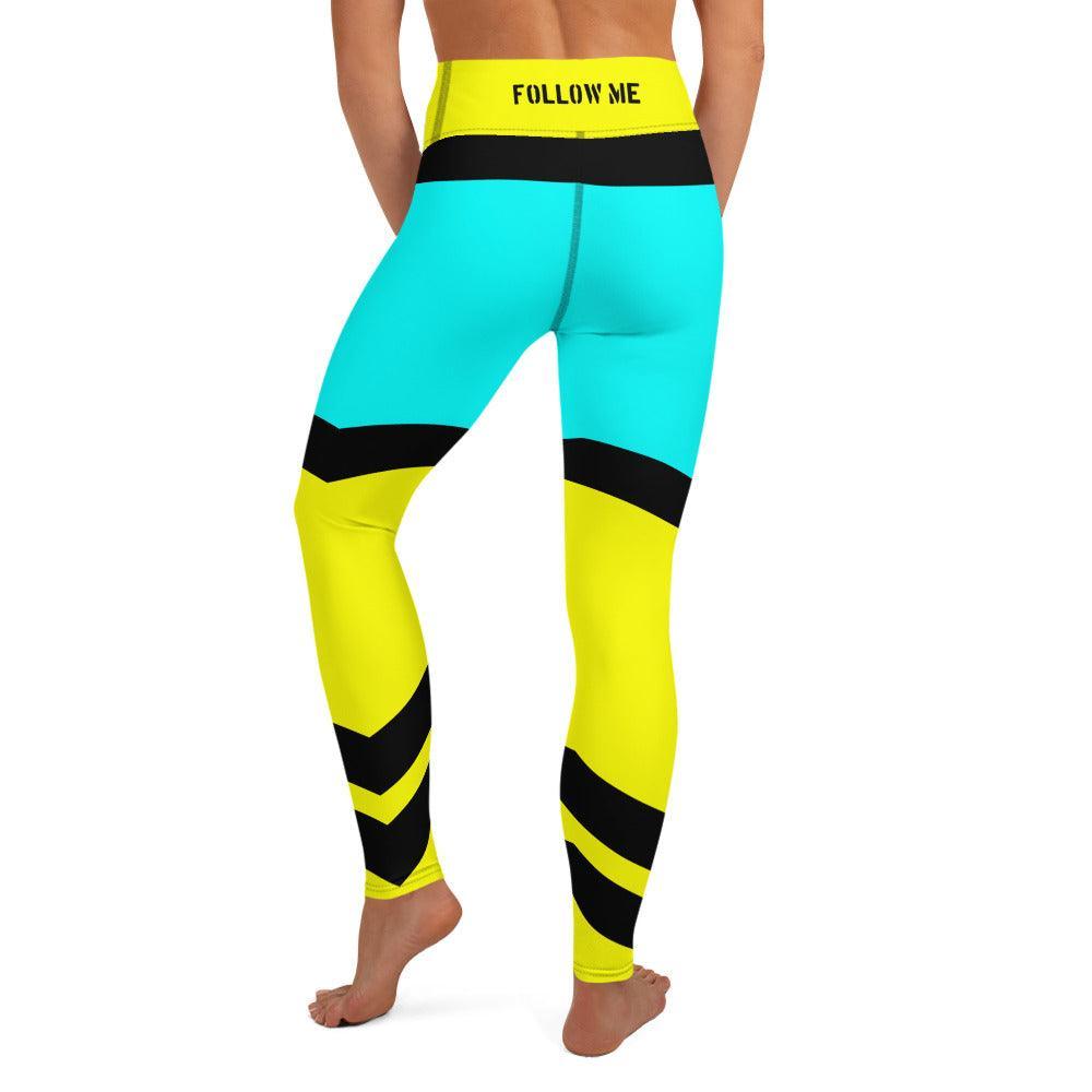 Aviation Yoga Leggings "Follow Me" für Piloten, Crews, Kinder & Planespotter made by SUPERSONIC aero 4U