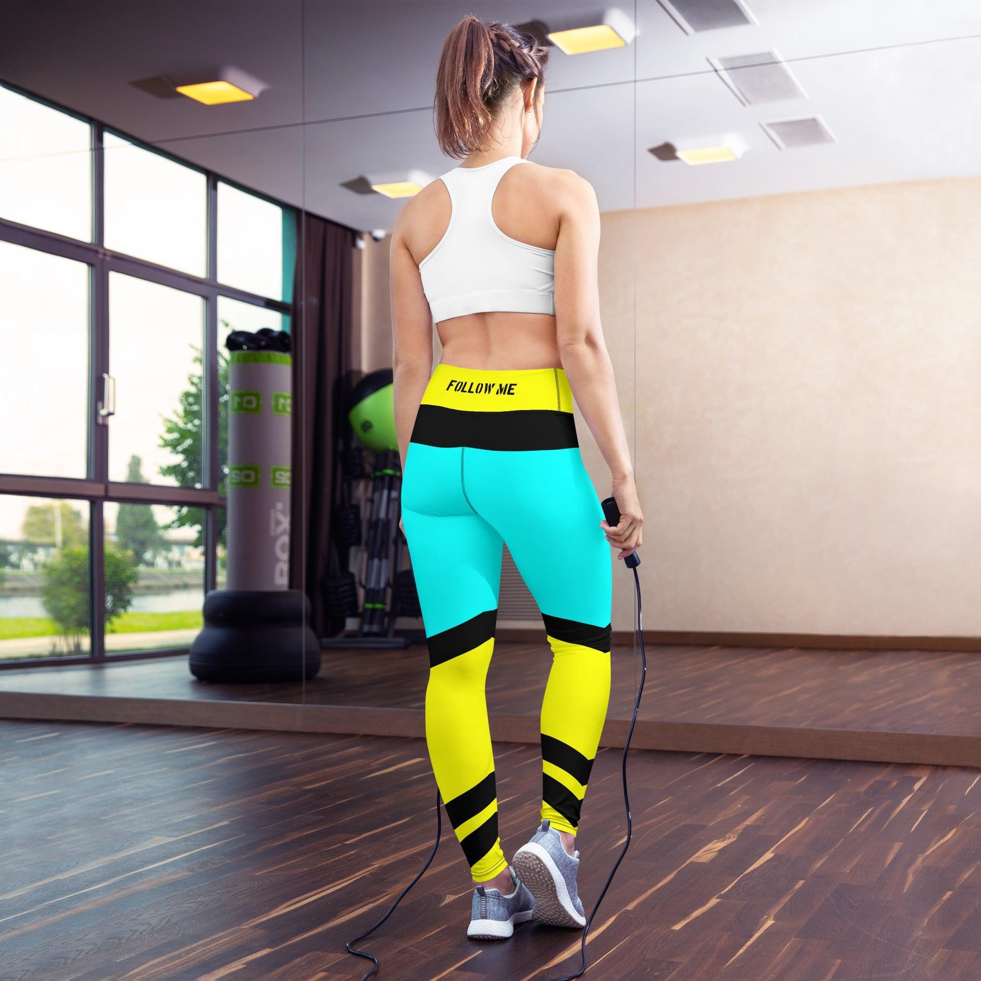 Aviation Yoga Leggings "Follow Me" für Piloten, Crews, Kinder & Planespotter made by SUPERSONIC aero 4U