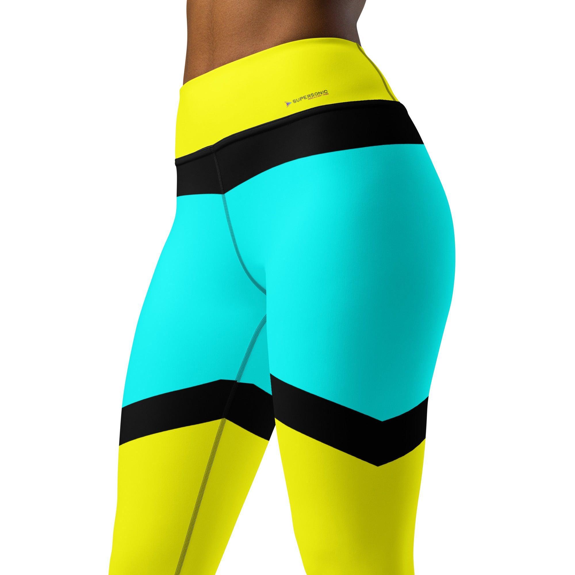 Aviation Yoga Leggings "Follow Me" für Piloten, Crews, Kinder & Planespotter made by SUPERSONIC aero 4U