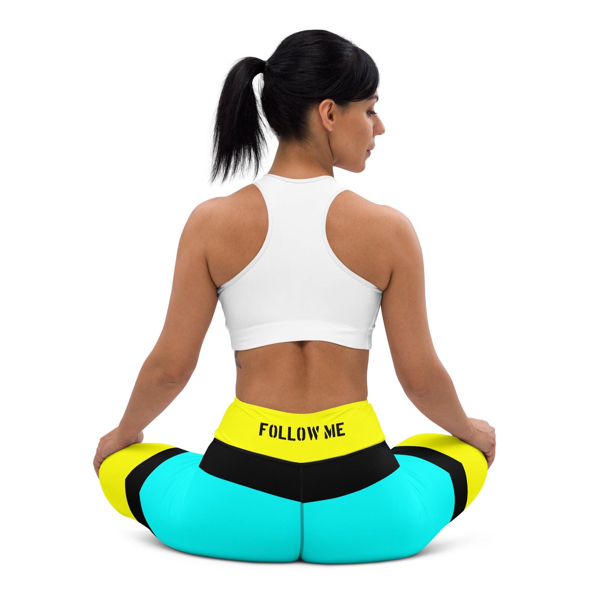 Aviation Yoga Leggings "Follow Me" für Piloten, Crews, Kinder & Planespotter made by SUPERSONIC aero 4U