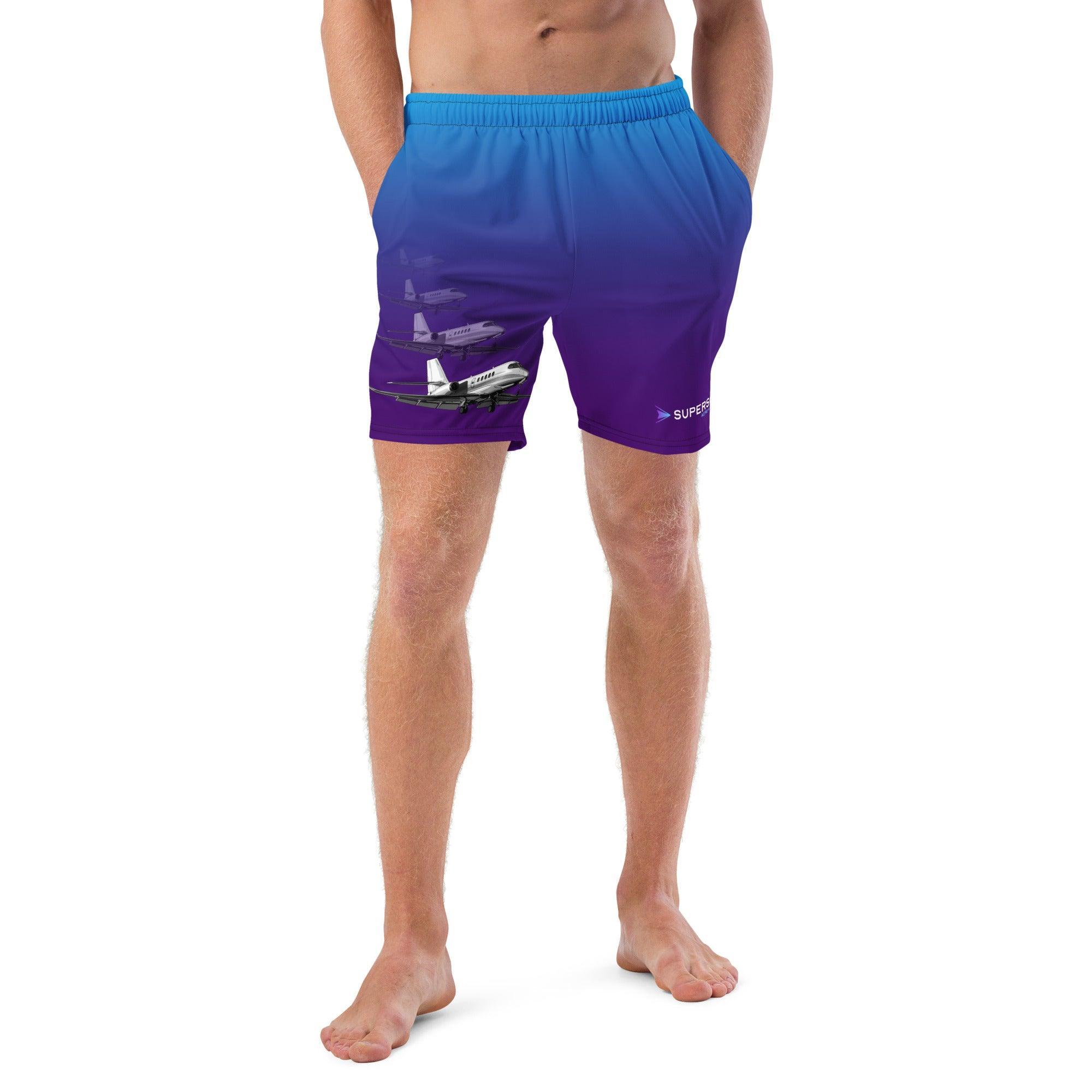 Aviation Badeshorts "Latitude Approach" für Piloten, Crews, Kinder & Planespotter made by SUPERSONIC aero 4U