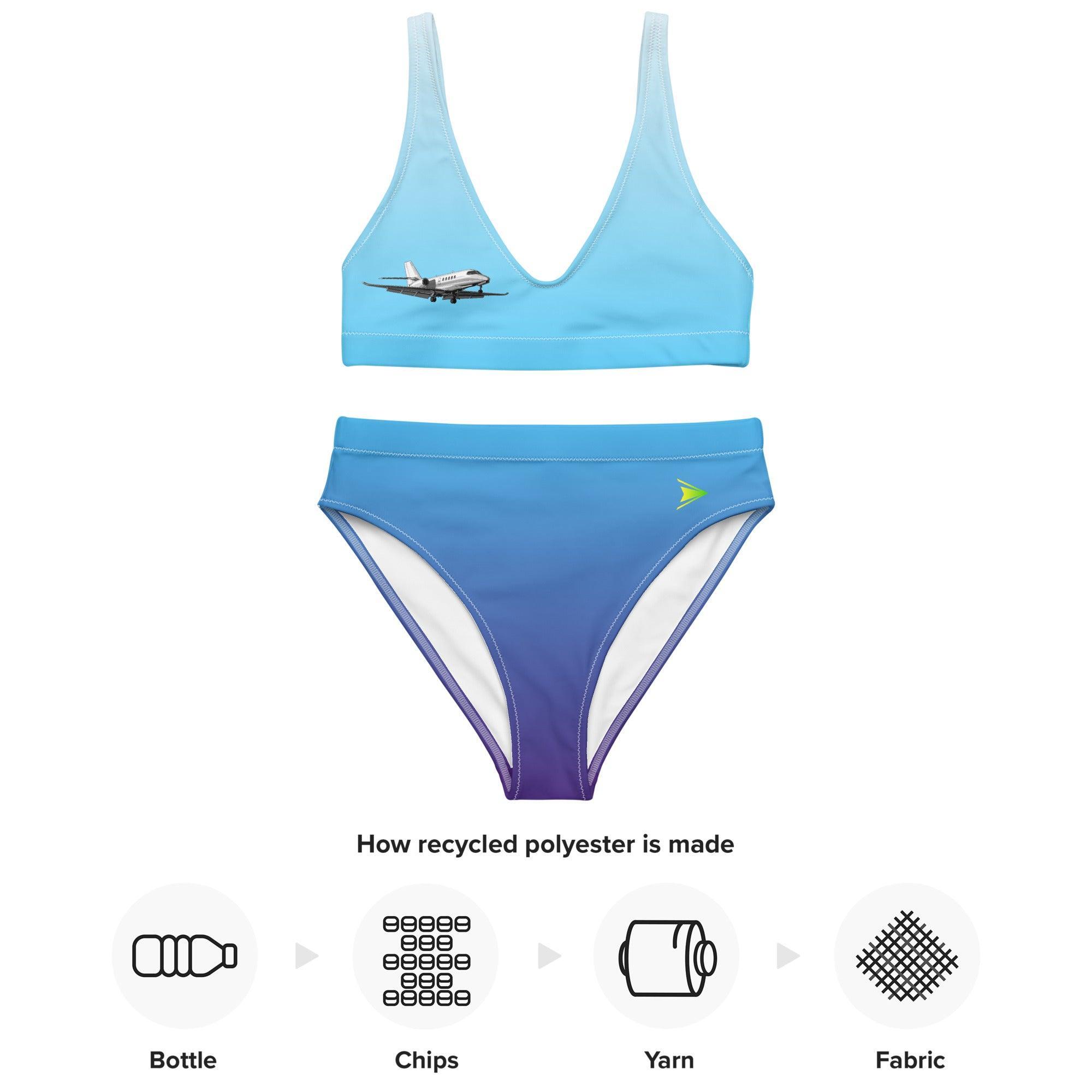 Aviation Bikini "Cessna Citation Latitude" für Piloten, Crews, Kinder & Planespotter made by SUPERSONIC aero 4U