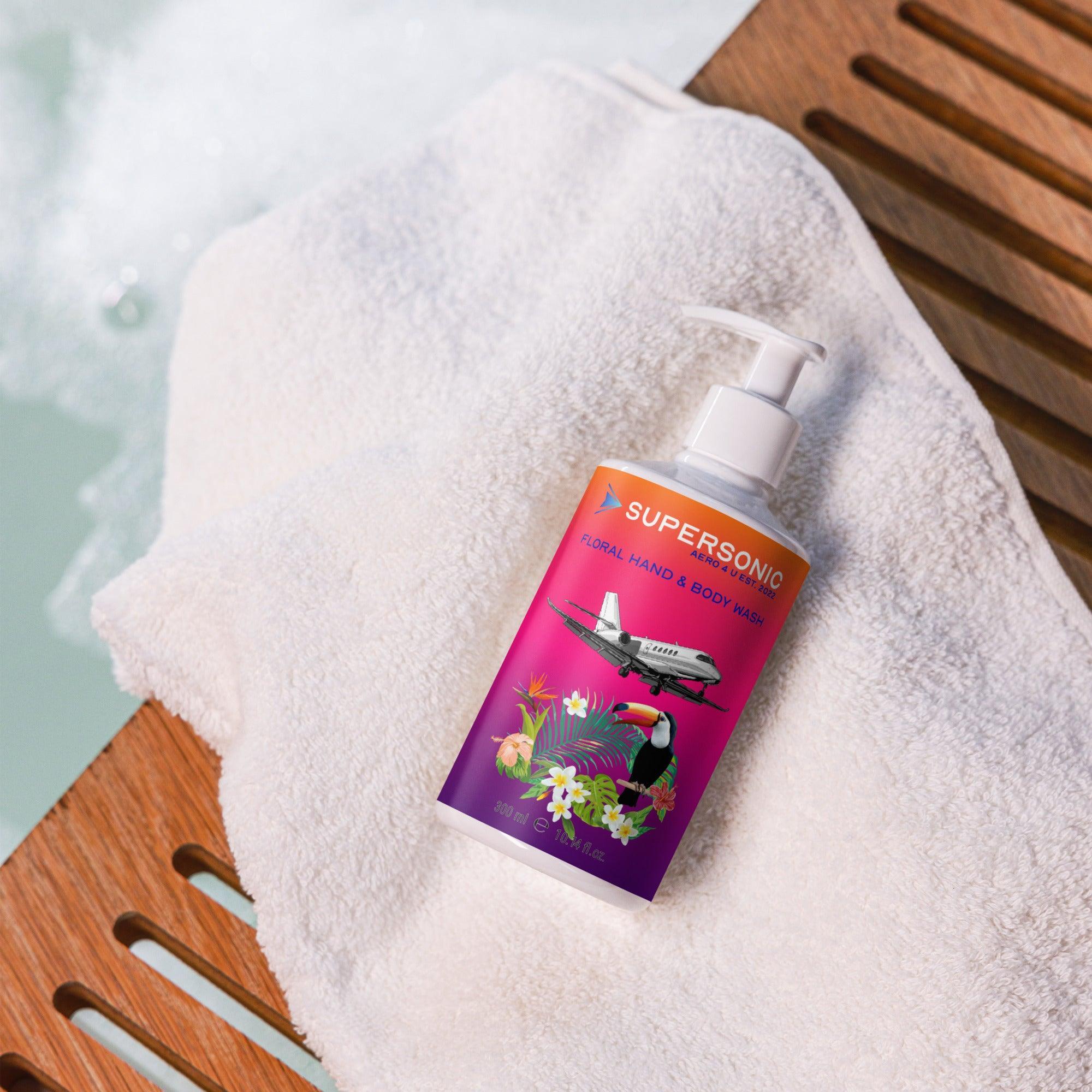 Aviation Blumige Handwaschseife für Piloten, Crews, Kinder & Planespotter made by SUPERSONIC aero 4U