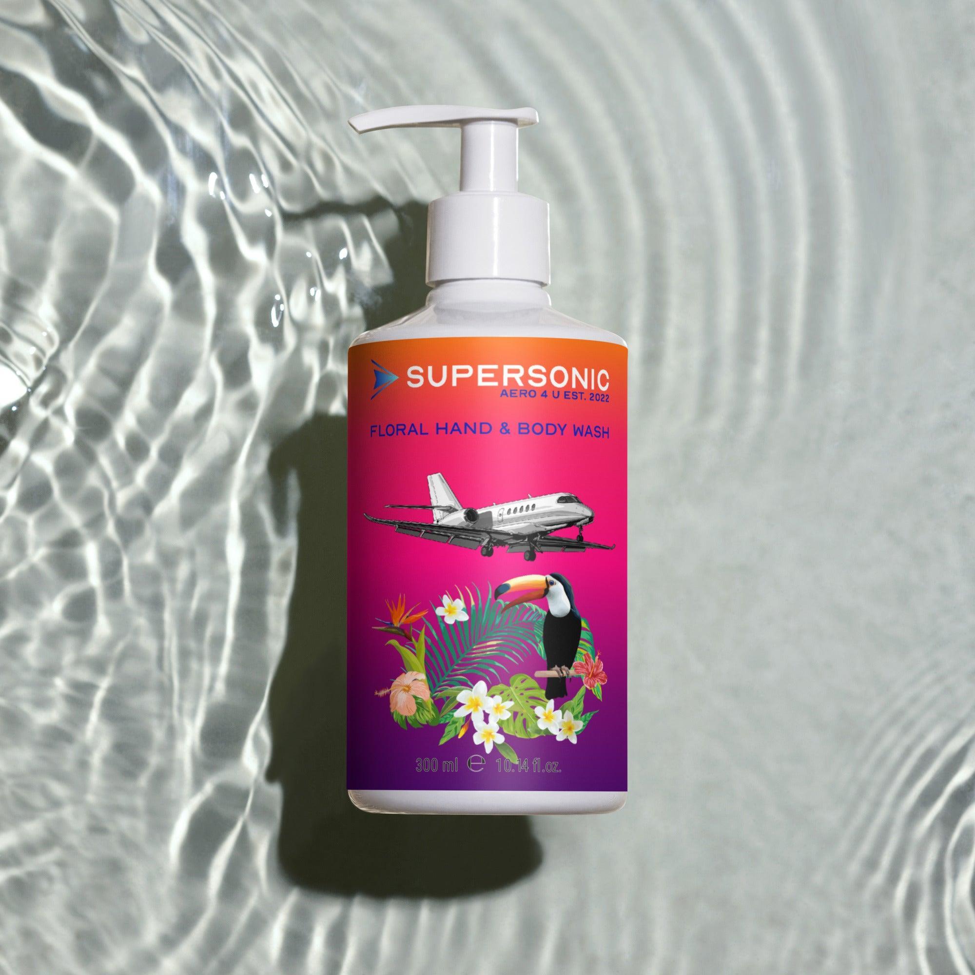 Aviation Blumige Handwaschseife für Piloten, Crews, Kinder & Planespotter made by SUPERSONIC aero 4U