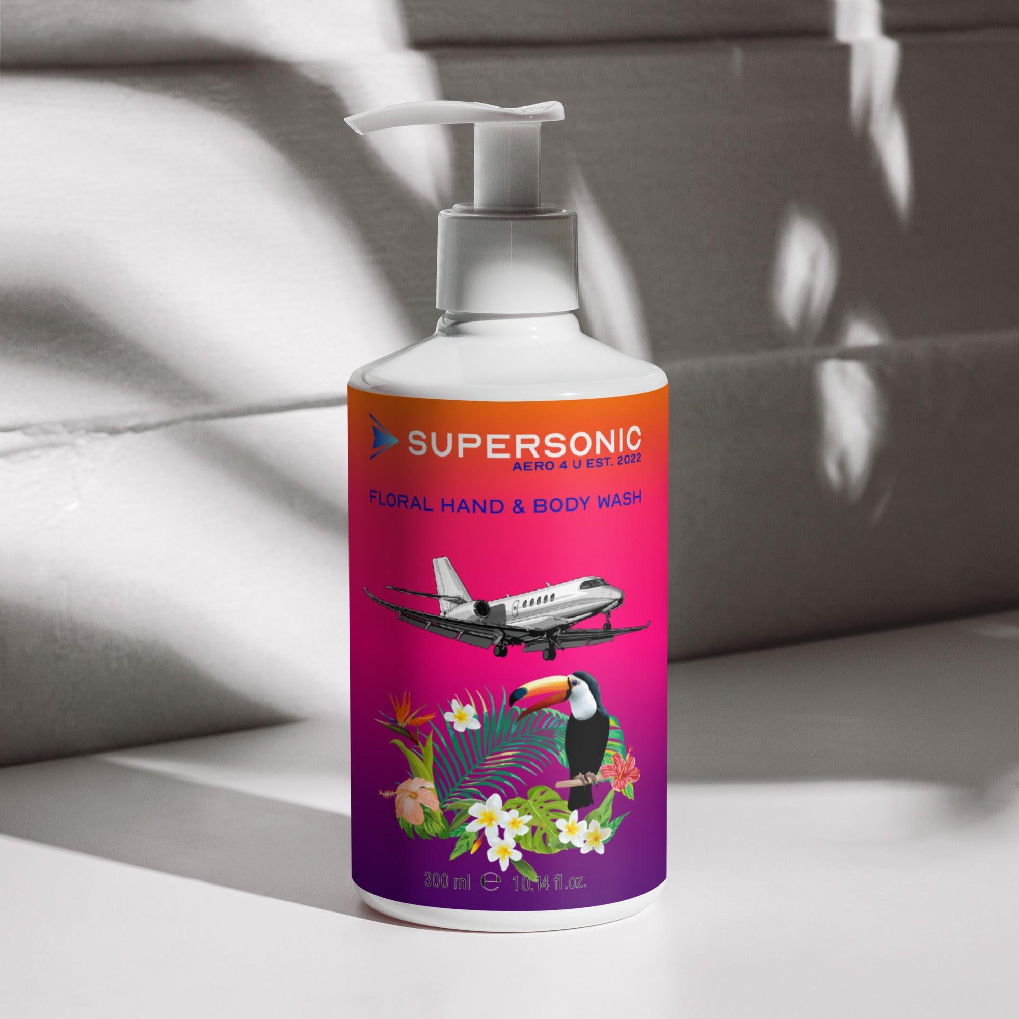 Aviation Blumige Handwaschseife für Piloten, Crews, Kinder & Planespotter made by SUPERSONIC aero 4U