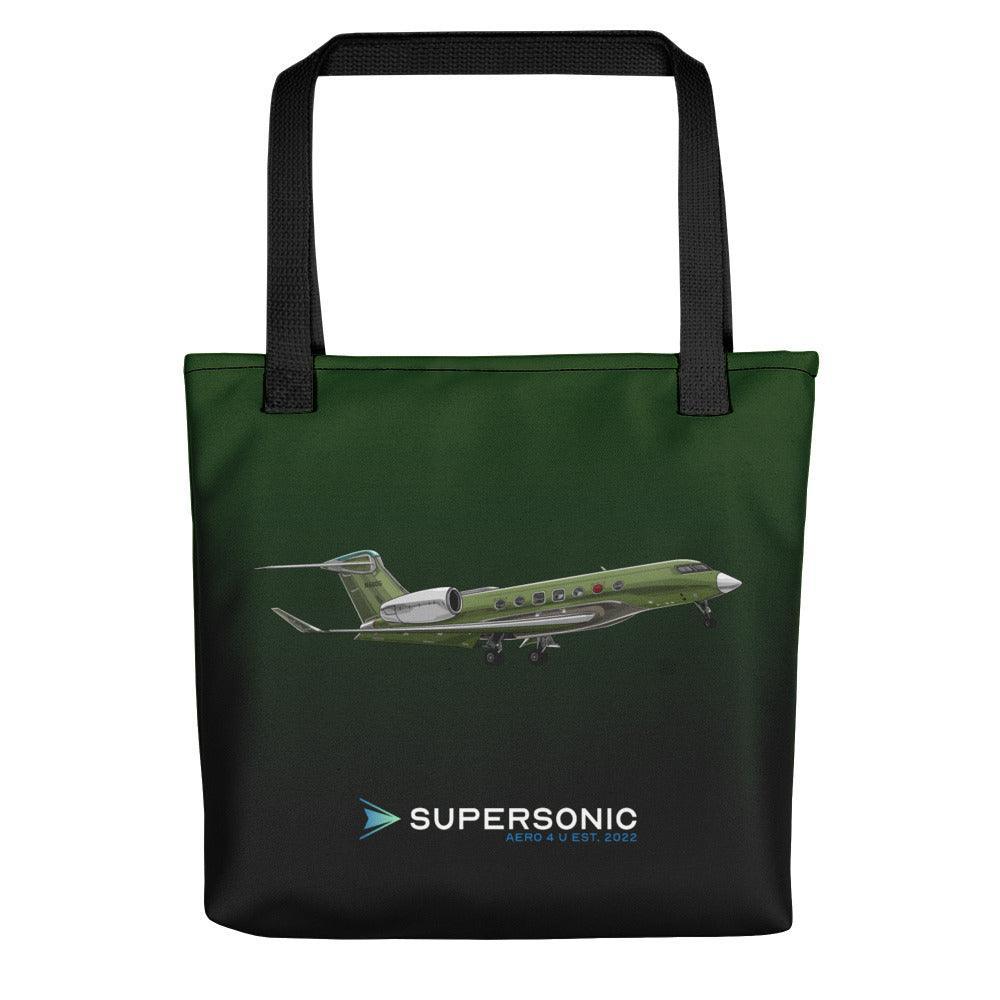 Aviation Businessjet Bag | Aviation Tasche im Gulfstream G500/600 Design für Piloten, Crews, Kinder & Planespotter made by SUPERSONIC aero 4U