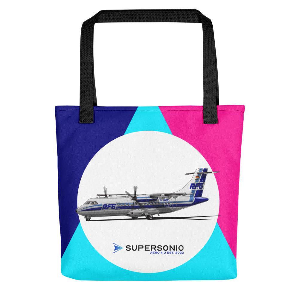 Aviation ATR 42 Flugzeug Tasche | Für echte Turboprob Fans & ATR Liebhaber für Piloten, Crews, Kinder & Planespotter made by SUPERSONIC aero 4U