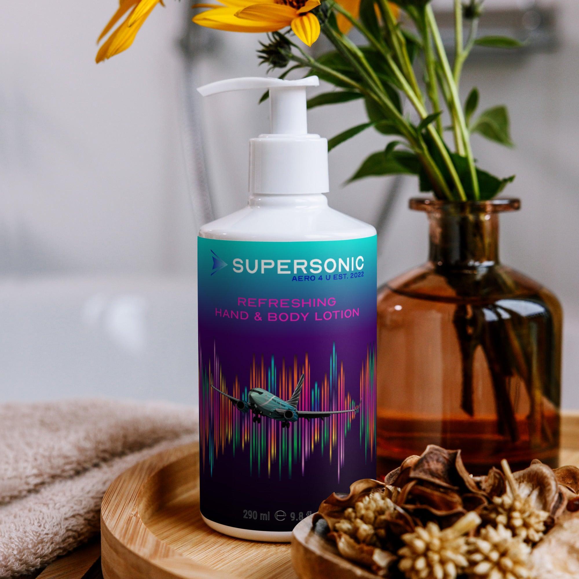Aviation Erfrischende Hand- und Bodylotion Default Title für Piloten, Crews, Kinder & Planespotter made by SUPERSONIC aero 4U