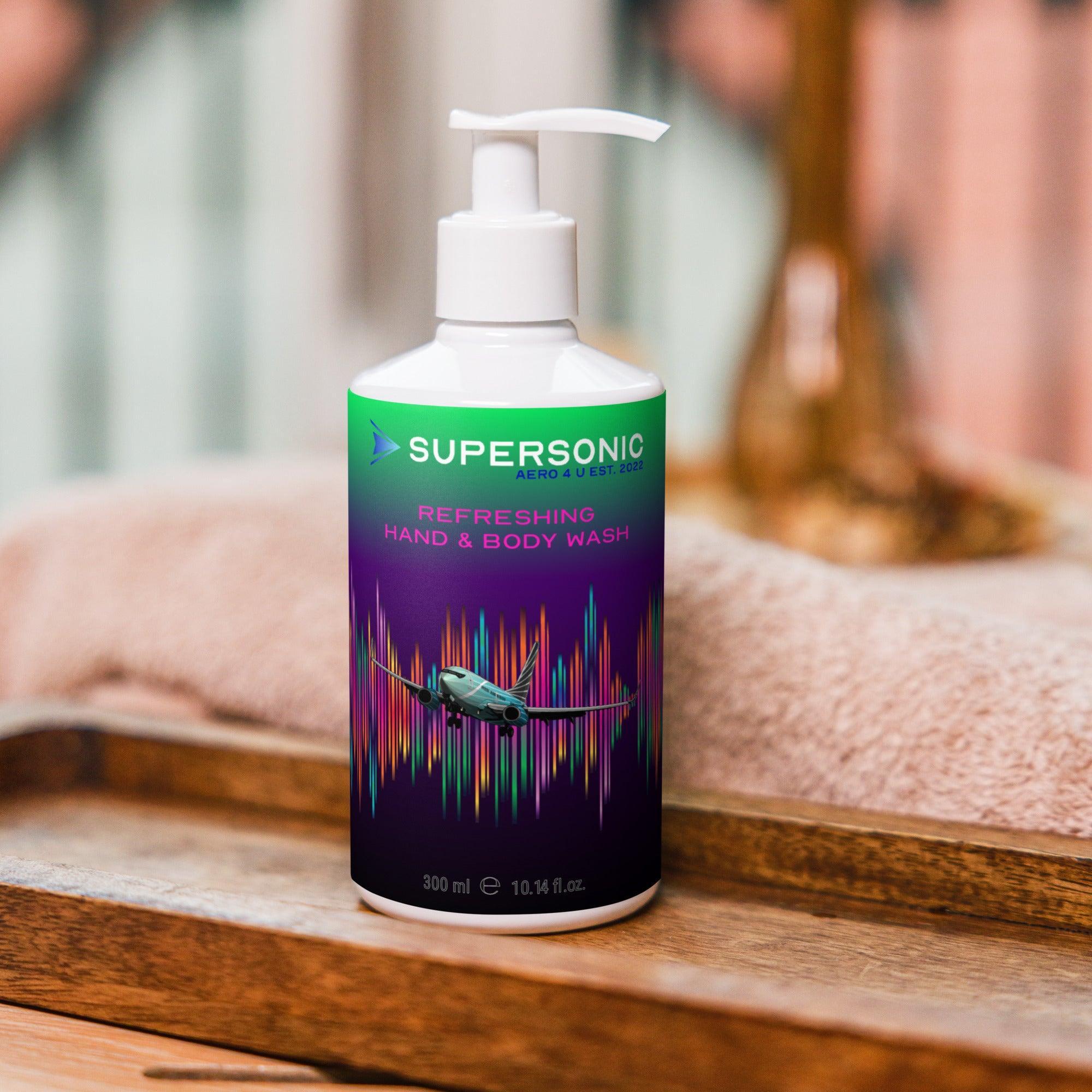 Aviation Erfrischende Handwaschseife für Piloten, Crews, Kinder & Planespotter made by SUPERSONIC aero 4U