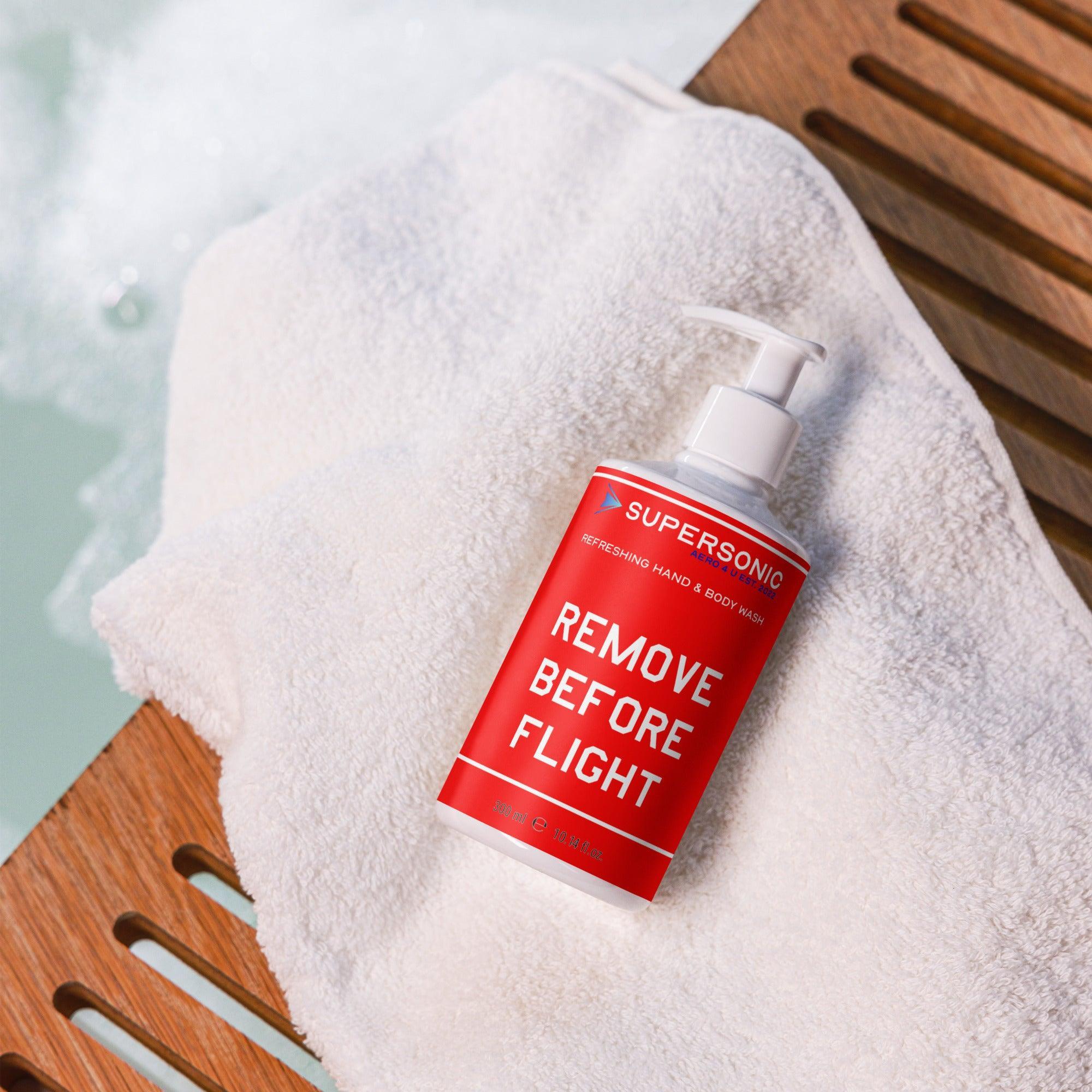 Aviation Erfrischende Handwaschseife für Piloten, Crews, Kinder & Planespotter made by SUPERSONIC aero 4U