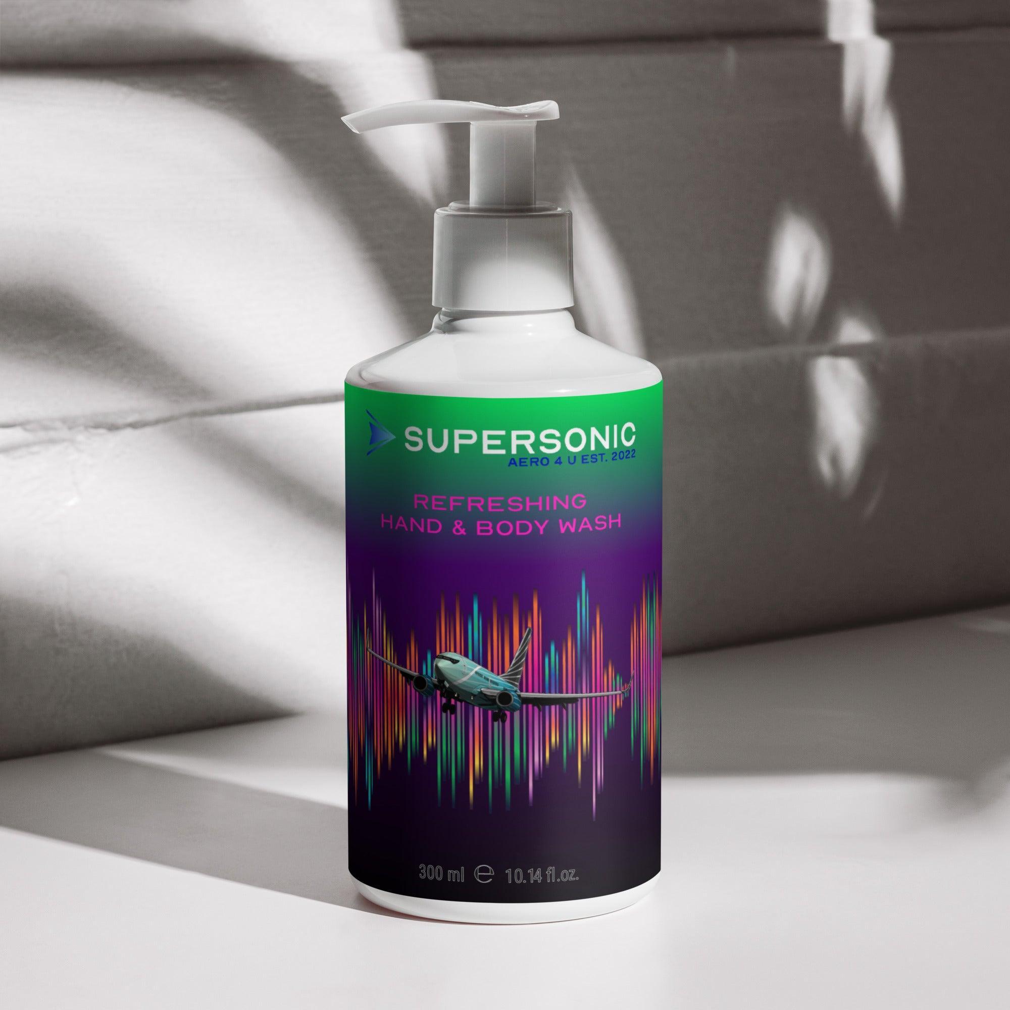 Aviation Erfrischende Handwaschseife für Piloten, Crews, Kinder & Planespotter made by SUPERSONIC aero 4U