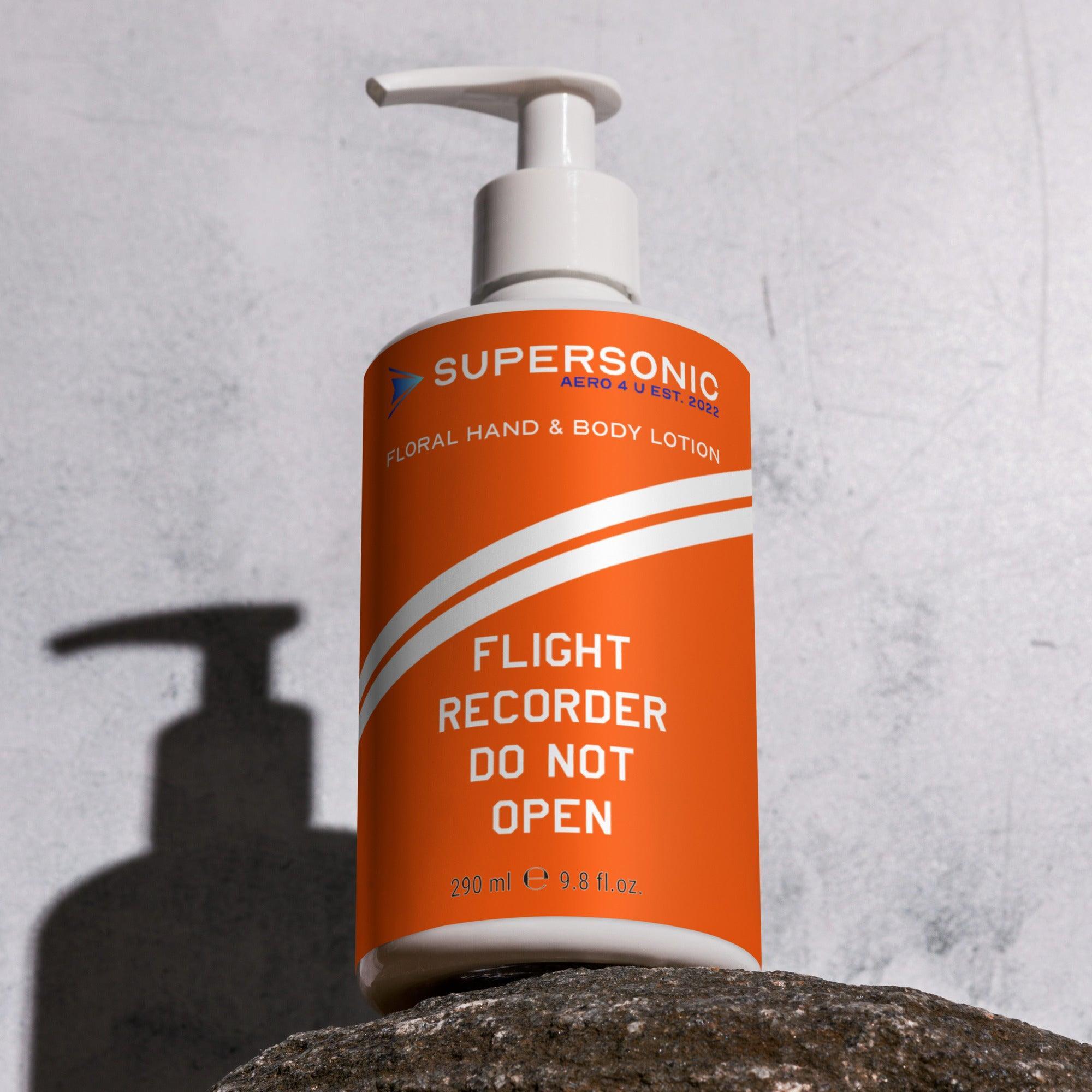 Aviation Blumige Hand- und Bodylotion für Piloten, Crews, Kinder & Planespotter made by SUPERSONIC aero 4U