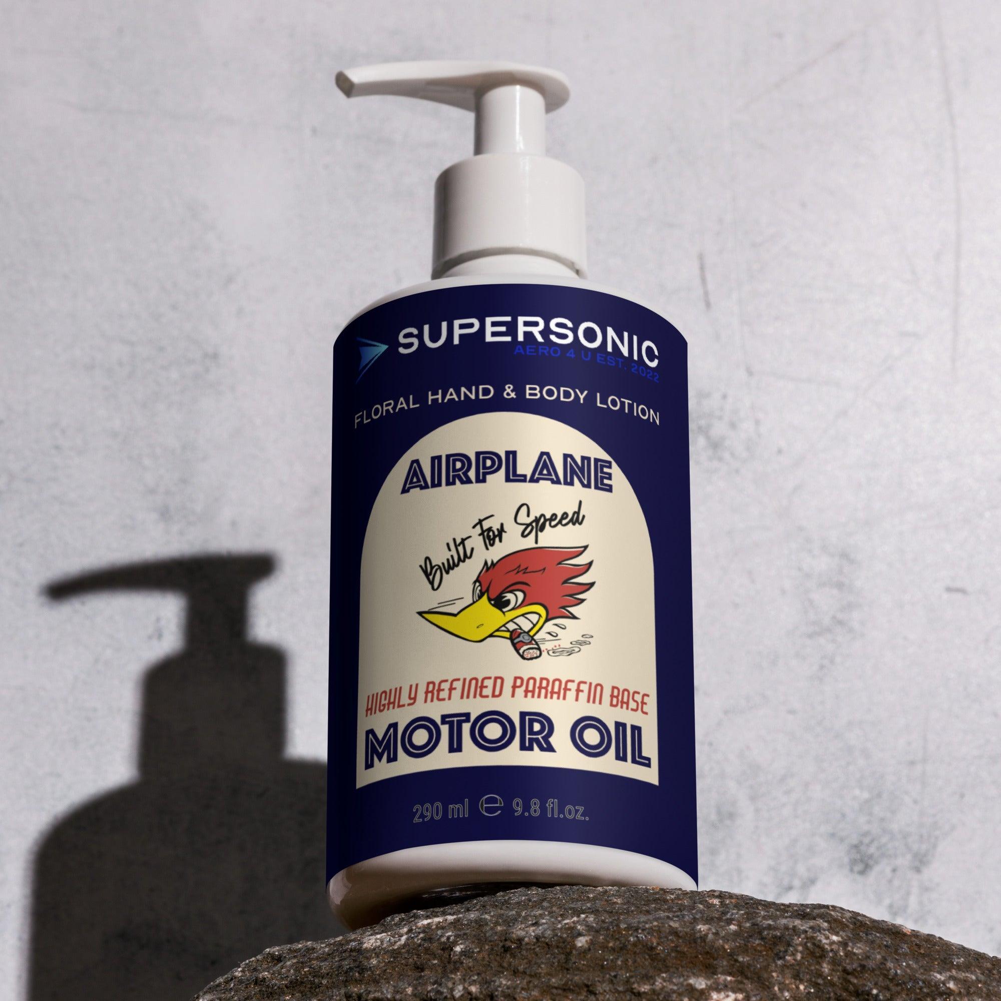Aviation Blumige Hand- und Bodylotion für Piloten, Crews, Kinder & Planespotter made by SUPERSONIC aero 4U