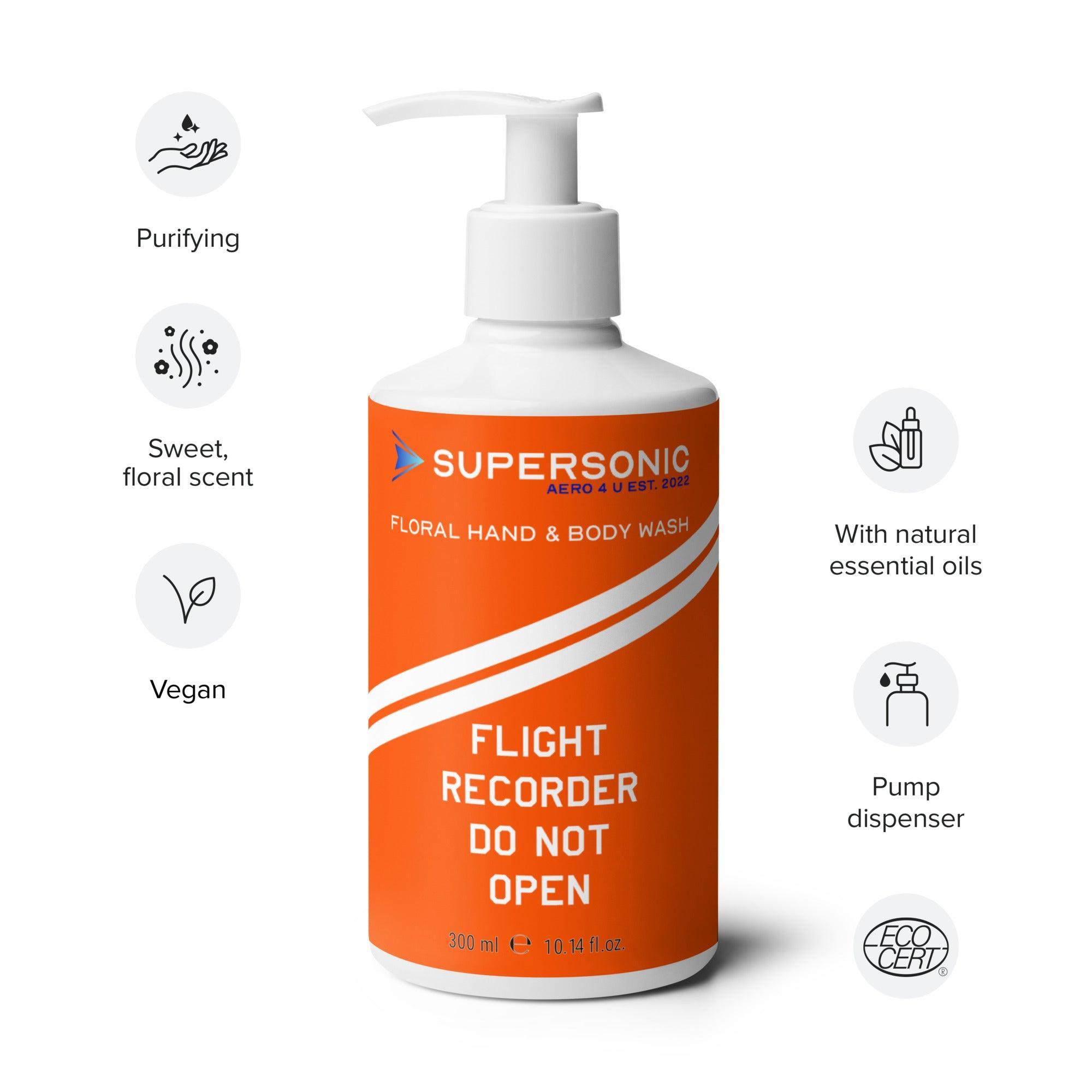 Aviation Blumige Handwaschseife für Piloten, Crews, Kinder & Planespotter made by SUPERSONIC aero 4U