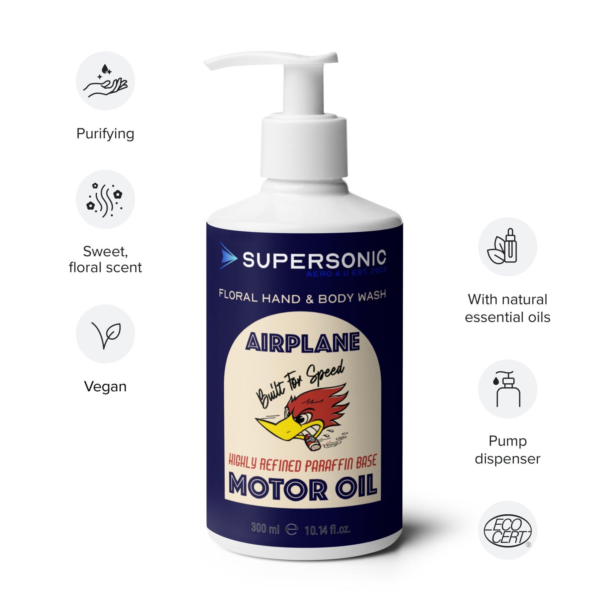 Aviation Blumige Handwaschseife für Piloten, Crews, Kinder & Planespotter made by SUPERSONIC aero 4U