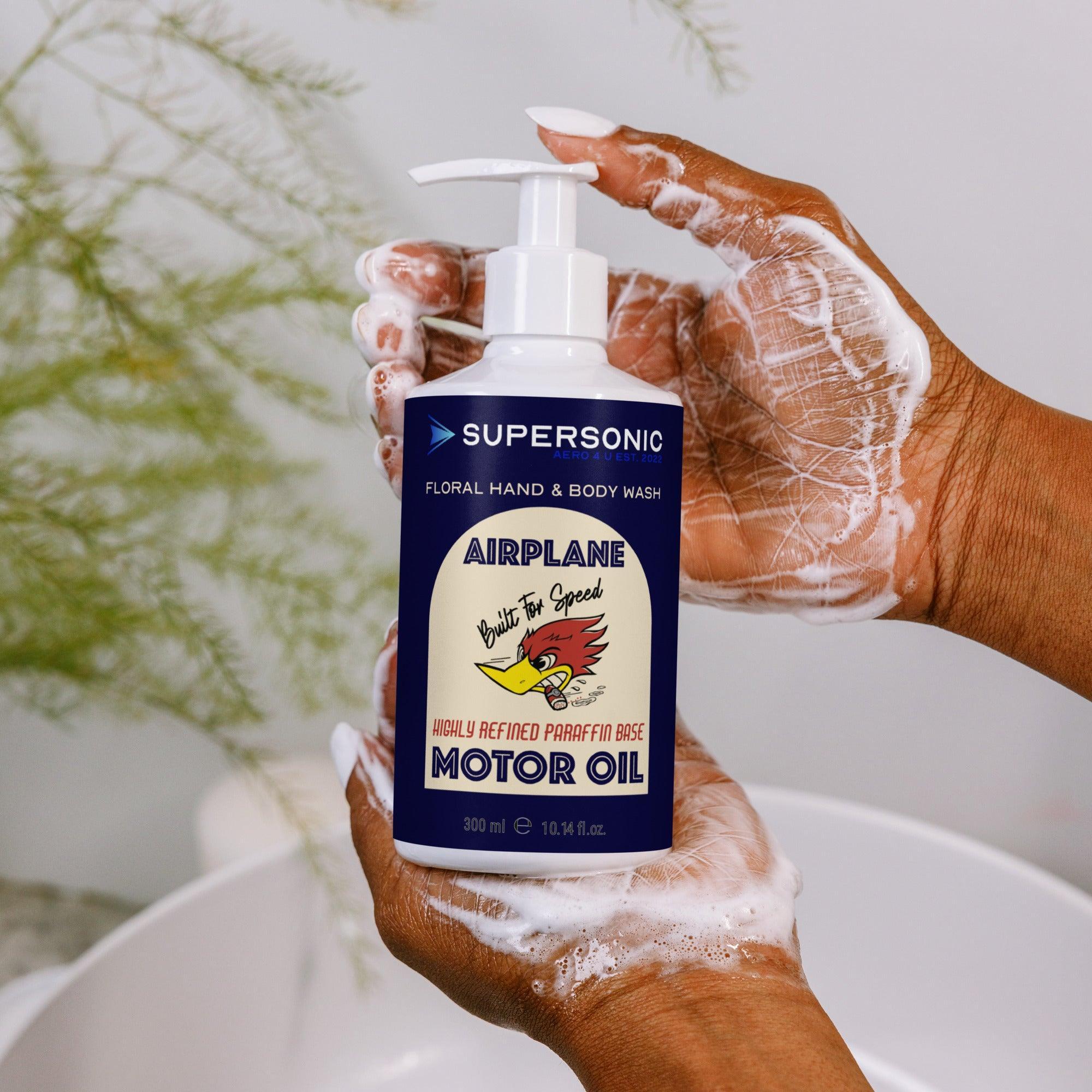 Aviation Blumige Handwaschseife für Piloten, Crews, Kinder & Planespotter made by SUPERSONIC aero 4U