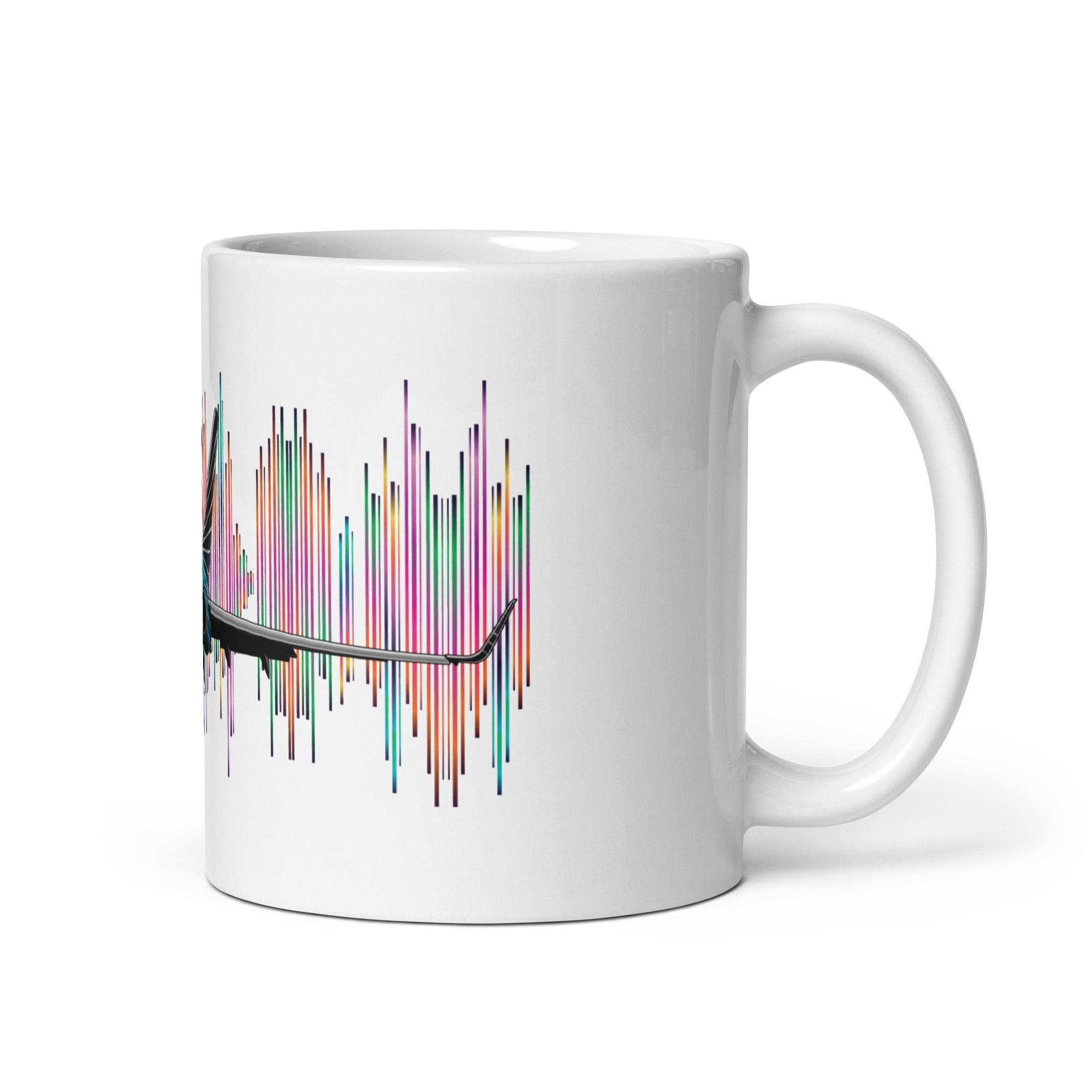 Aviation Kaffeebecher "Boeing 737 BBJ Business Jet" Default Title für Piloten, Crews, Kinder & Planespotter made by SUPERSONIC aero 4U