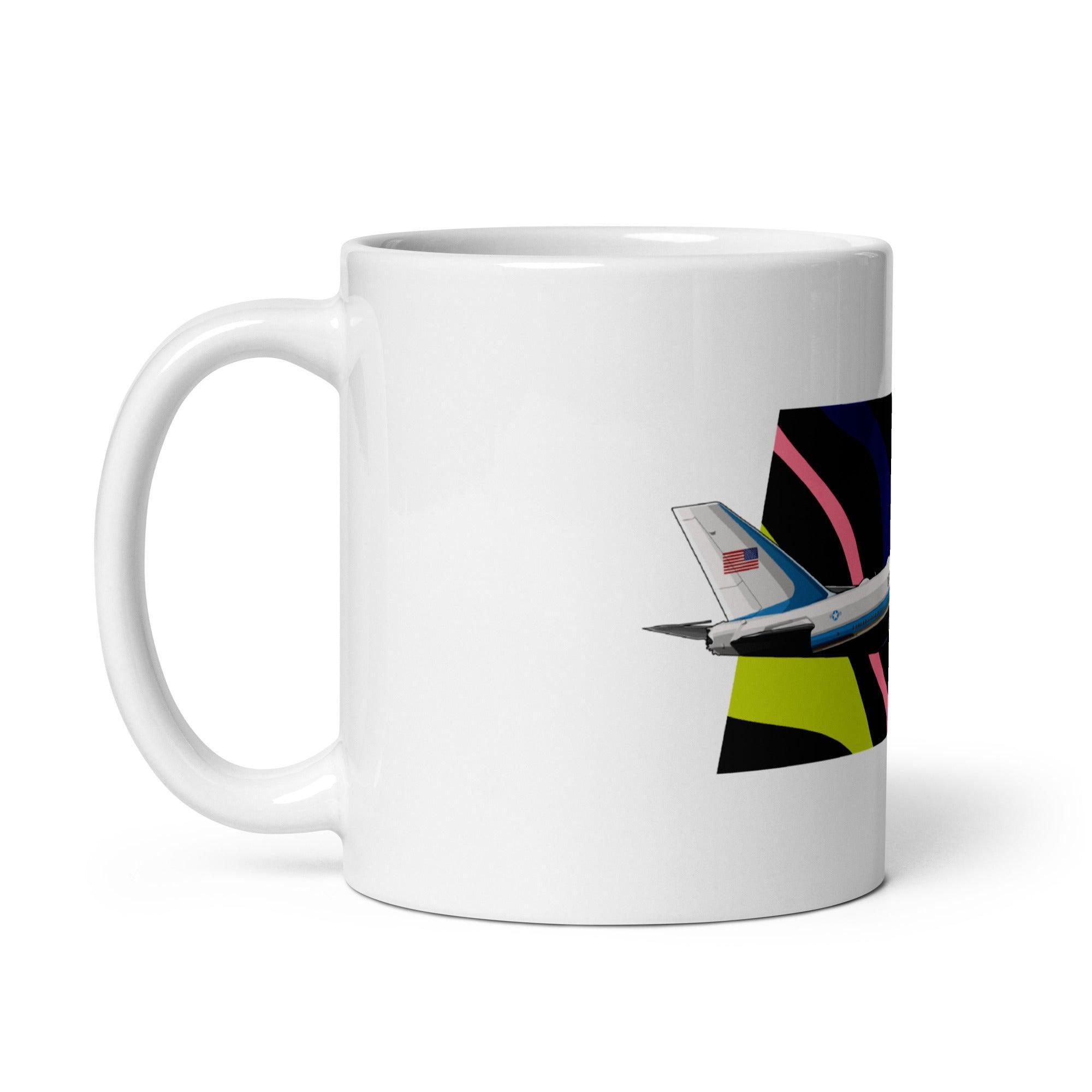 Aviation Kaffeebecher "Boeing VC-25A Air Force One" für Piloten, Crews, Kinder & Planespotter made by SUPERSONIC aero 4U