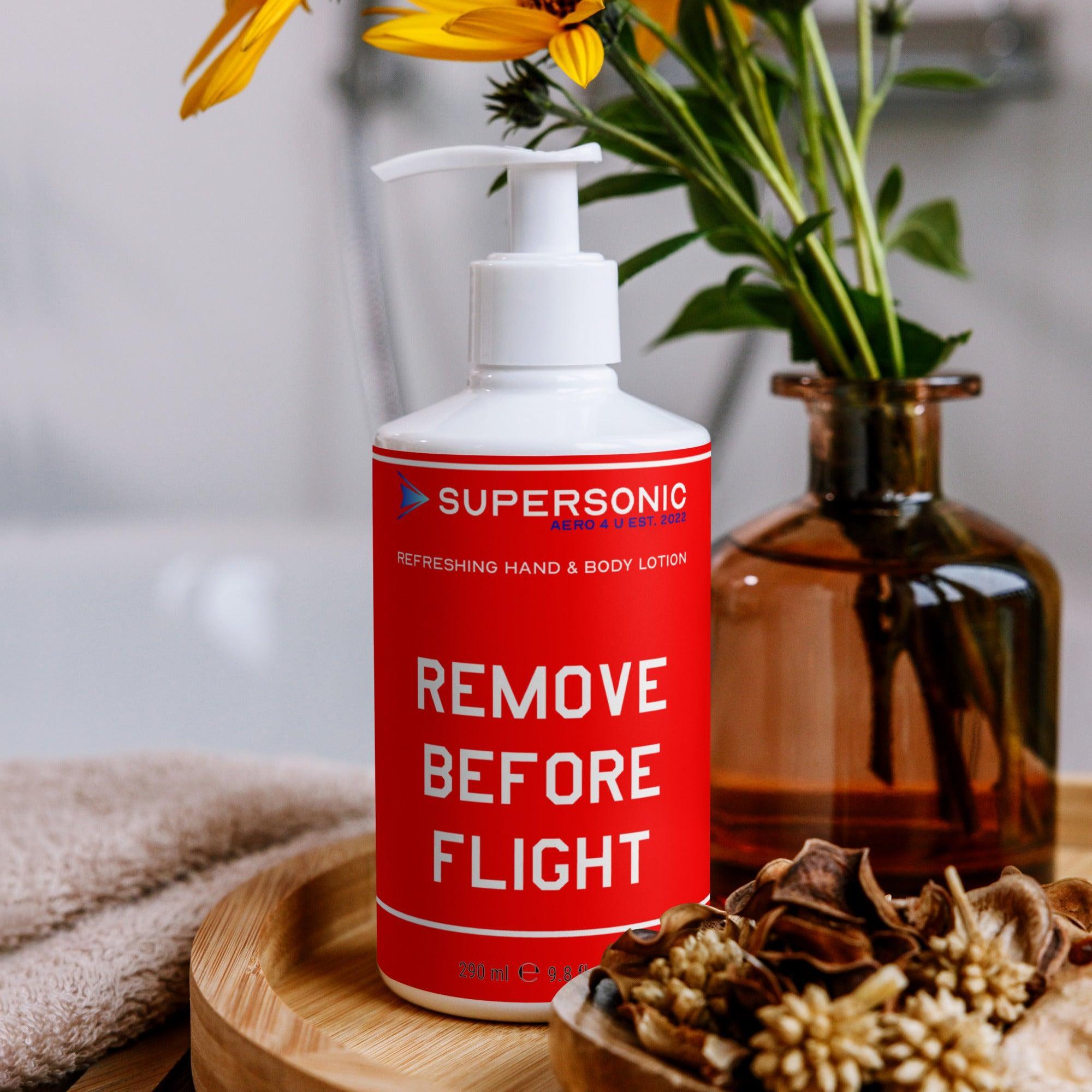 Aviation Erfrischende Hand- und Bodylotion Default Title für Piloten, Crews, Kinder & Planespotter made by SUPERSONIC aero 4U
