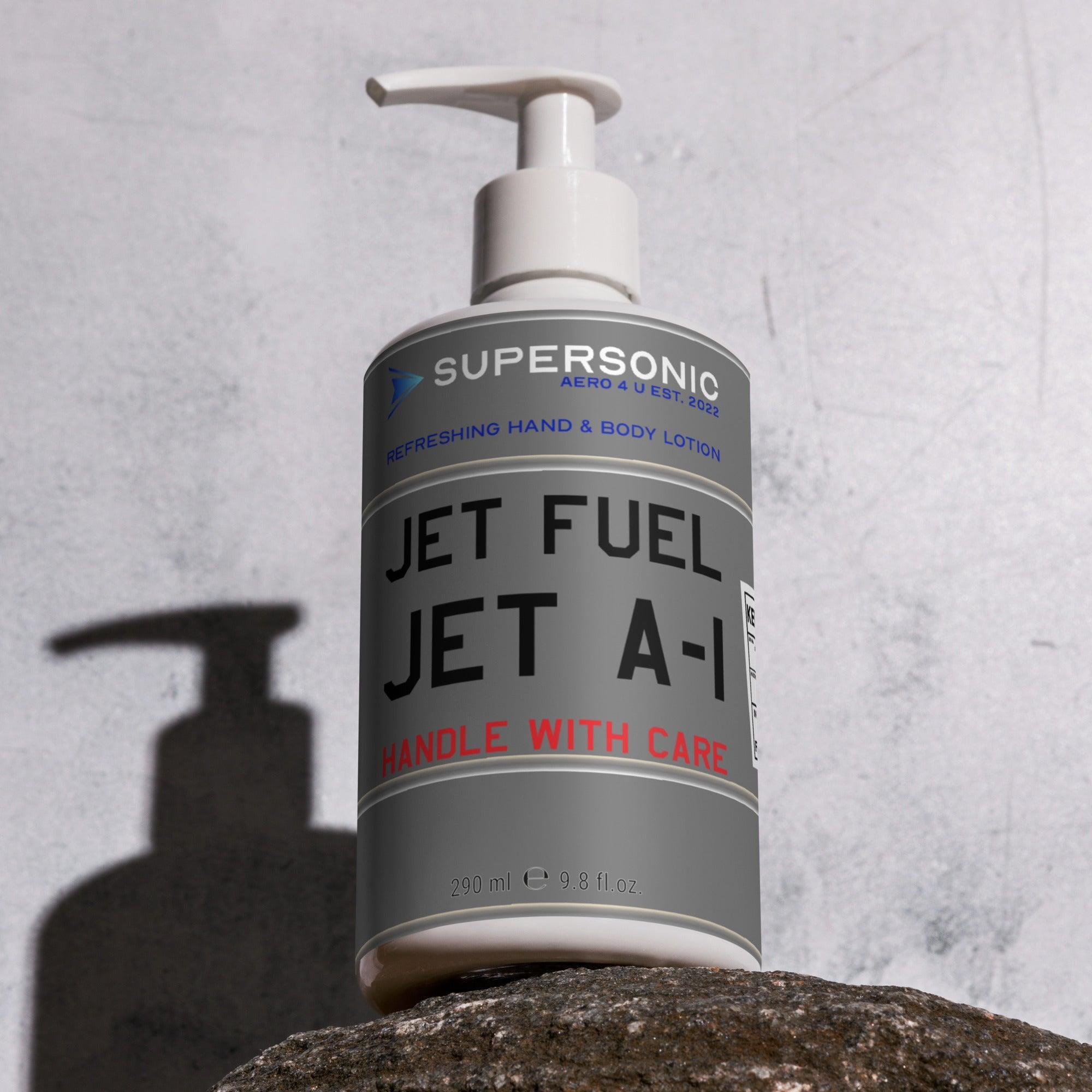 Aviation Erfrischende Hand- und Bodylotion für Piloten, Crews, Kinder & Planespotter made by SUPERSONIC aero 4U