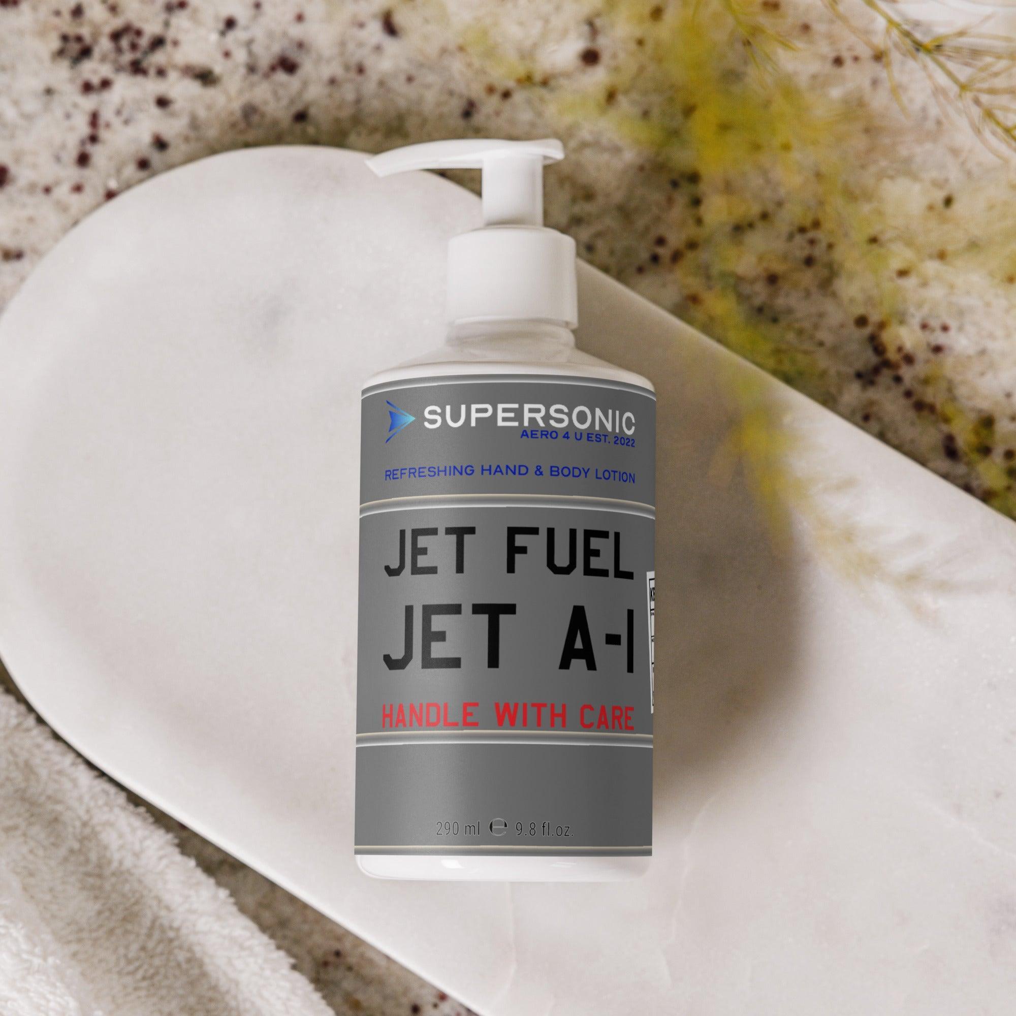 Aviation Erfrischende Hand- und Bodylotion für Piloten, Crews, Kinder & Planespotter made by SUPERSONIC aero 4U