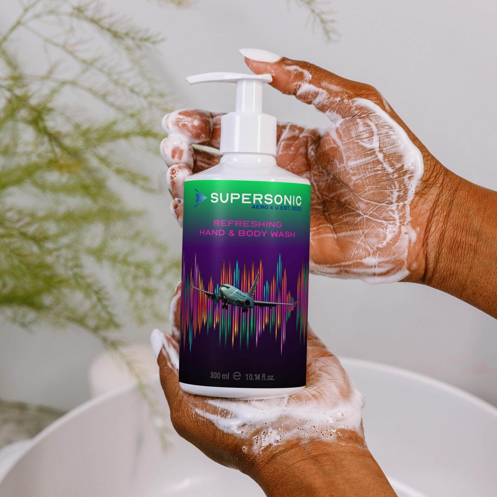 Aviation Erfrischende Handwaschseife für Piloten, Crews, Kinder & Planespotter made by SUPERSONIC aero 4U