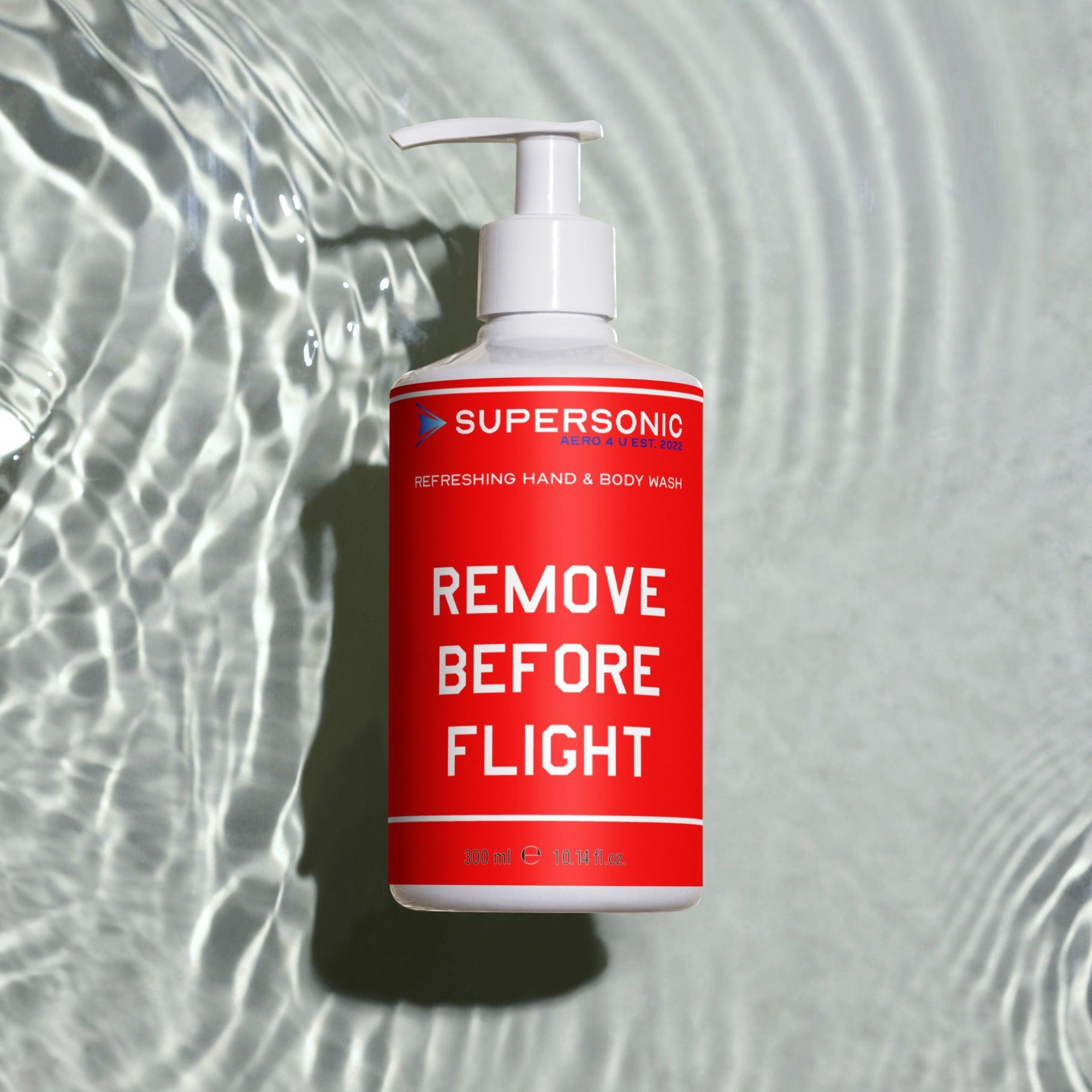 Aviation Erfrischende Handwaschseife für Piloten, Crews, Kinder & Planespotter made by SUPERSONIC aero 4U