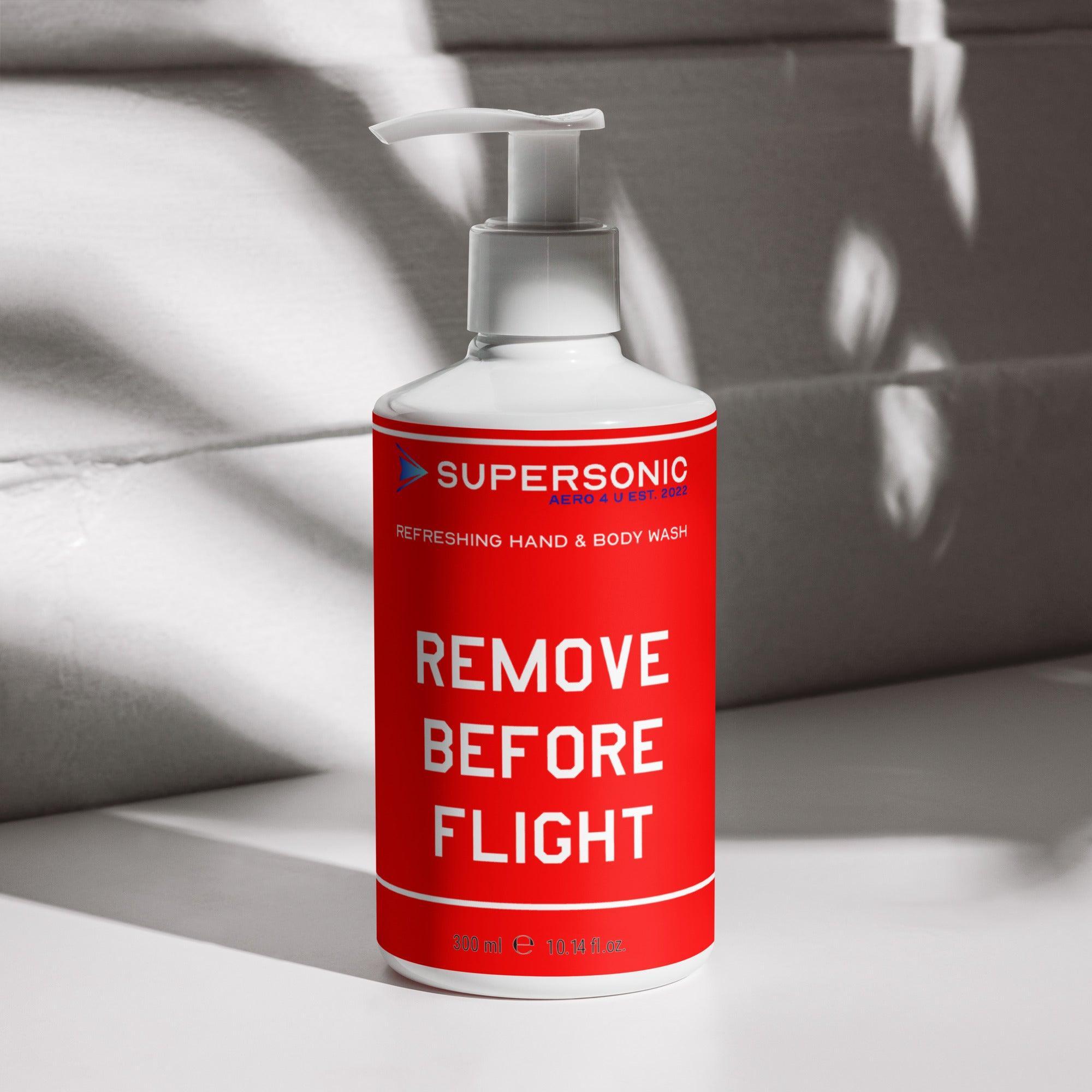 Aviation Erfrischende Handwaschseife für Piloten, Crews, Kinder & Planespotter made by SUPERSONIC aero 4U