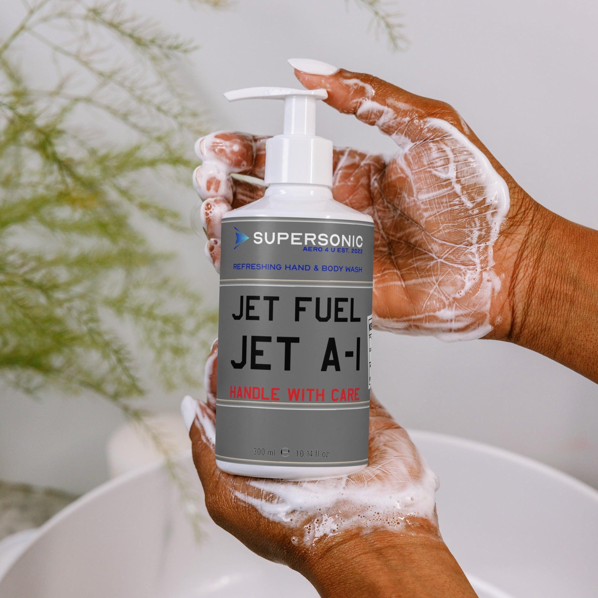 Aviation Erfrischende Handwaschseife für Piloten, Crews, Kinder & Planespotter made by SUPERSONIC aero 4U