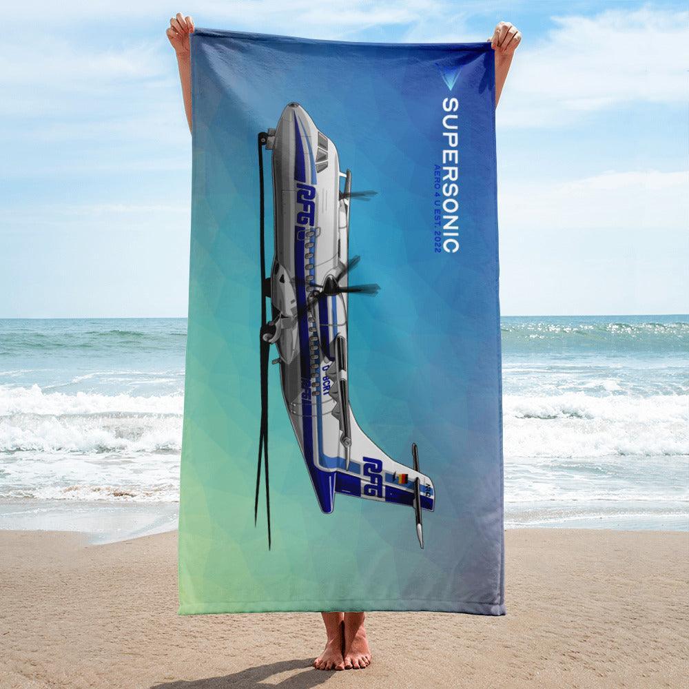 Aviation Strandtuch "RFG ATR 42" Default Title für Piloten, Crews, Kinder & Planespotter made by SUPERSONIC aero 4U