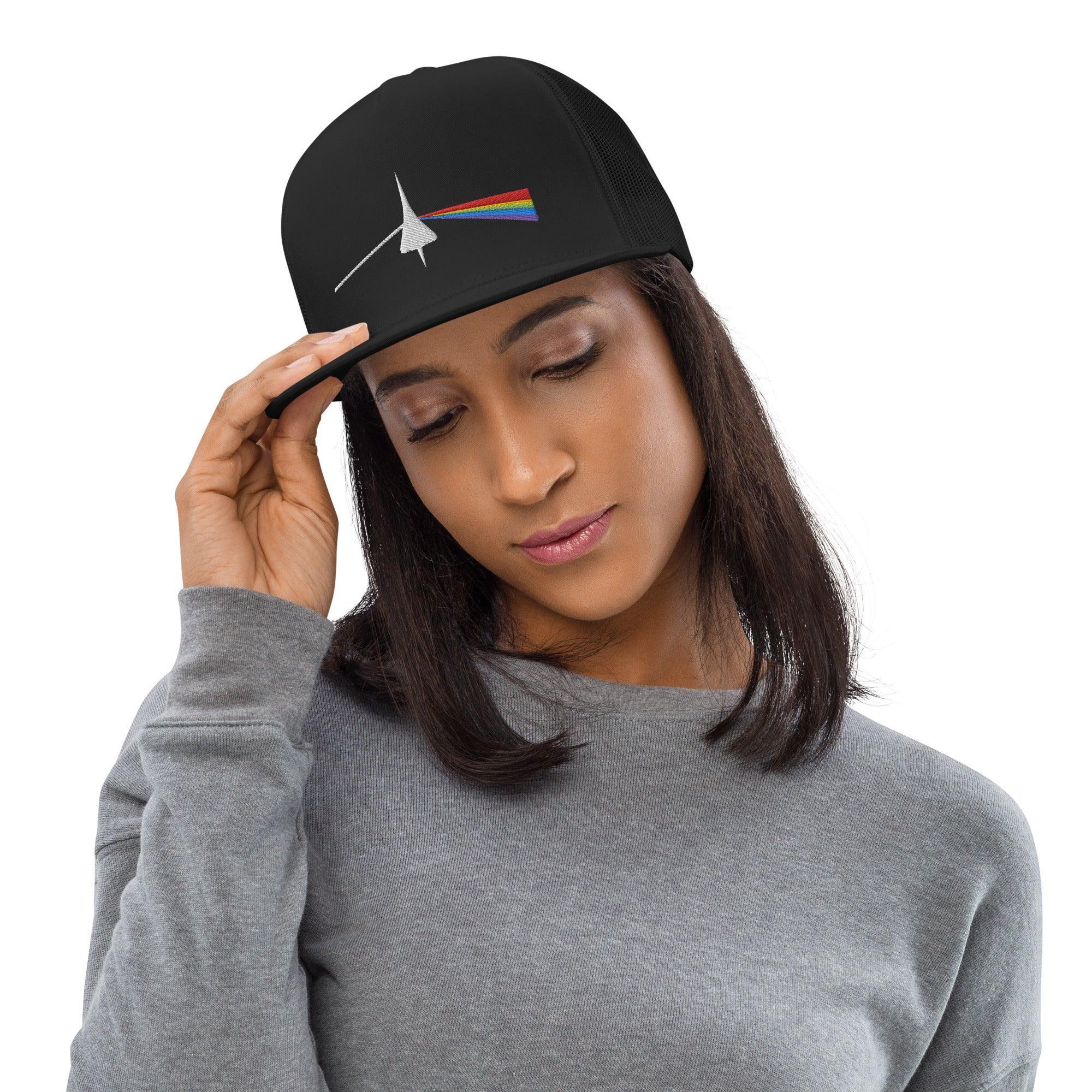 Aviation Trucker Cap – „Dark side of Supersonic” Flat Bill Default Title für Piloten, Crews, Kinder & Planespotter made by SUPERSONIC aero 4U