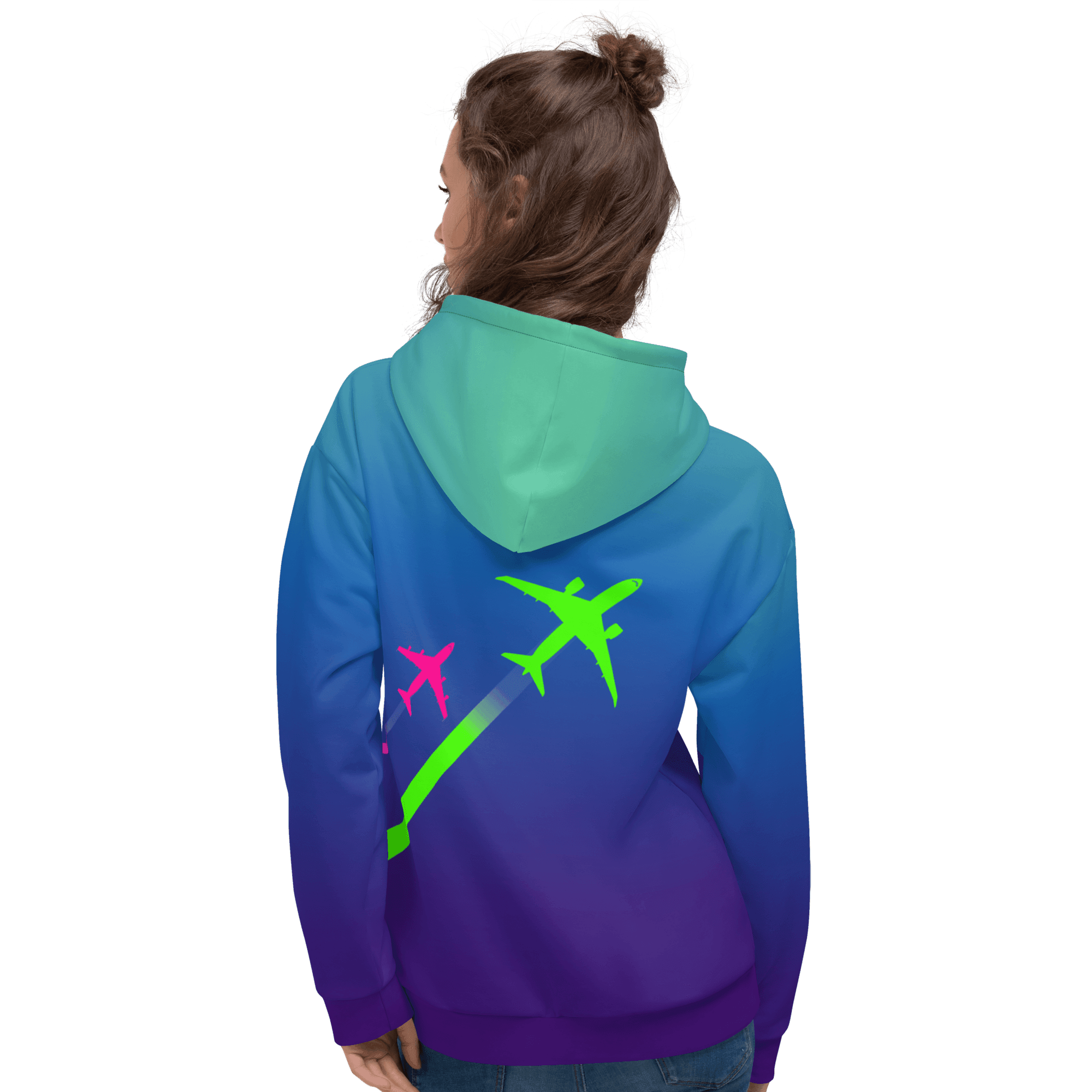 Aviation Unisex Hoodie "The sky is the limit" für Piloten, Crews, Kinder & Planespotter made by SUPERSONIC aero 4U