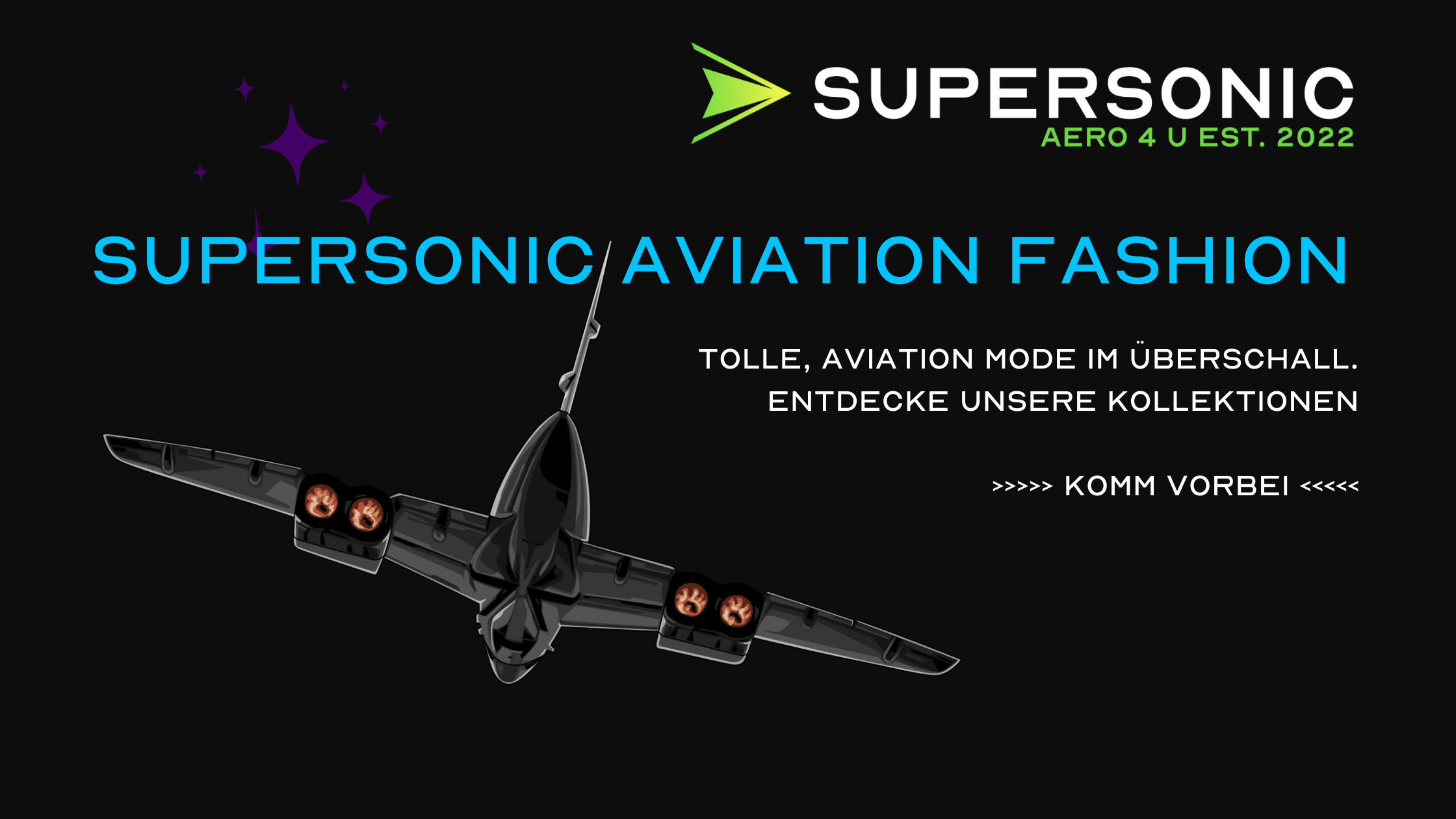 Endecken Sie das Zeitalter der Überschallmode von Supersonic