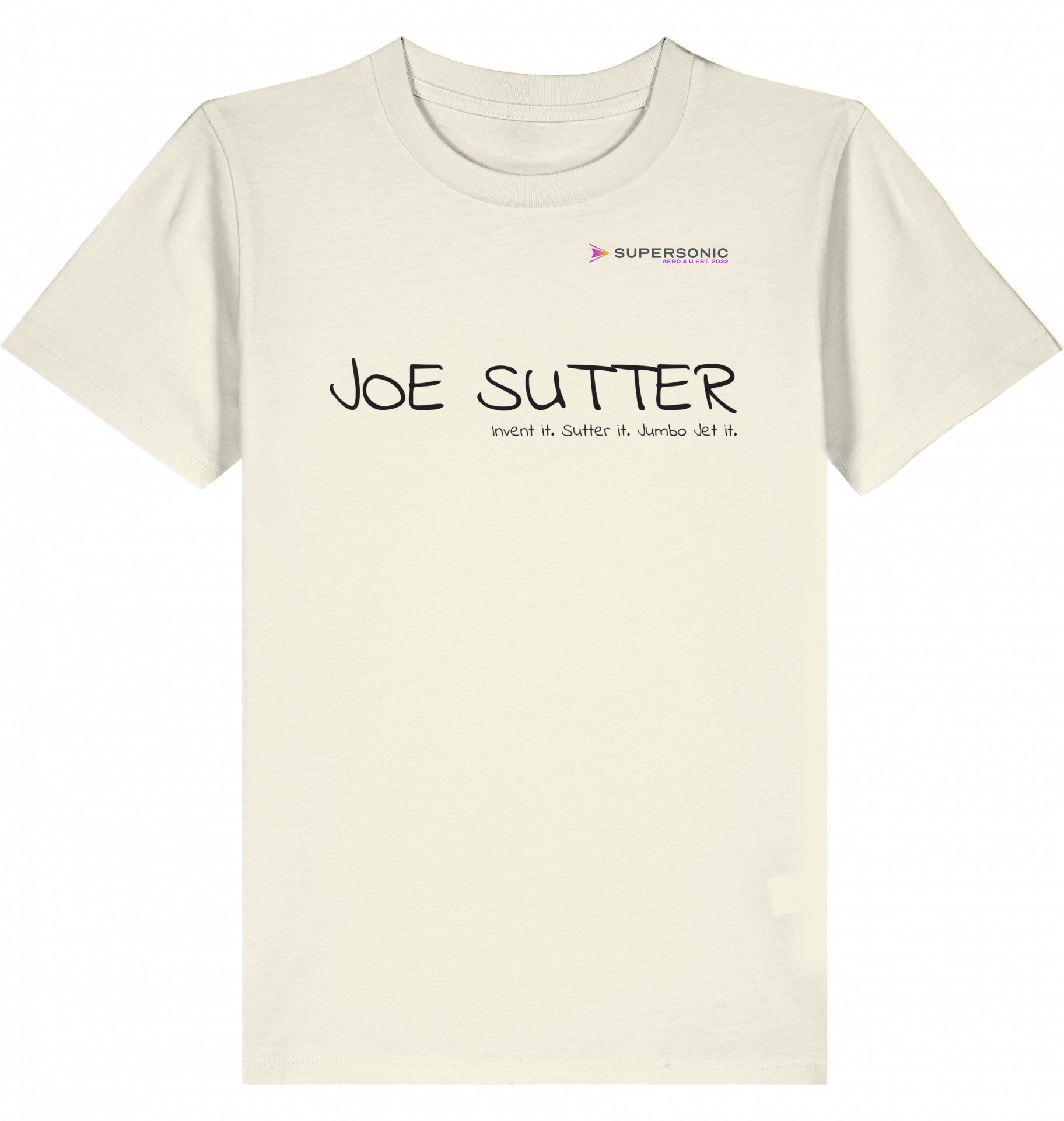 Kids Aviation T-Shirt Boeing 747 Jumbo Jet, Joe Sutter 2.0