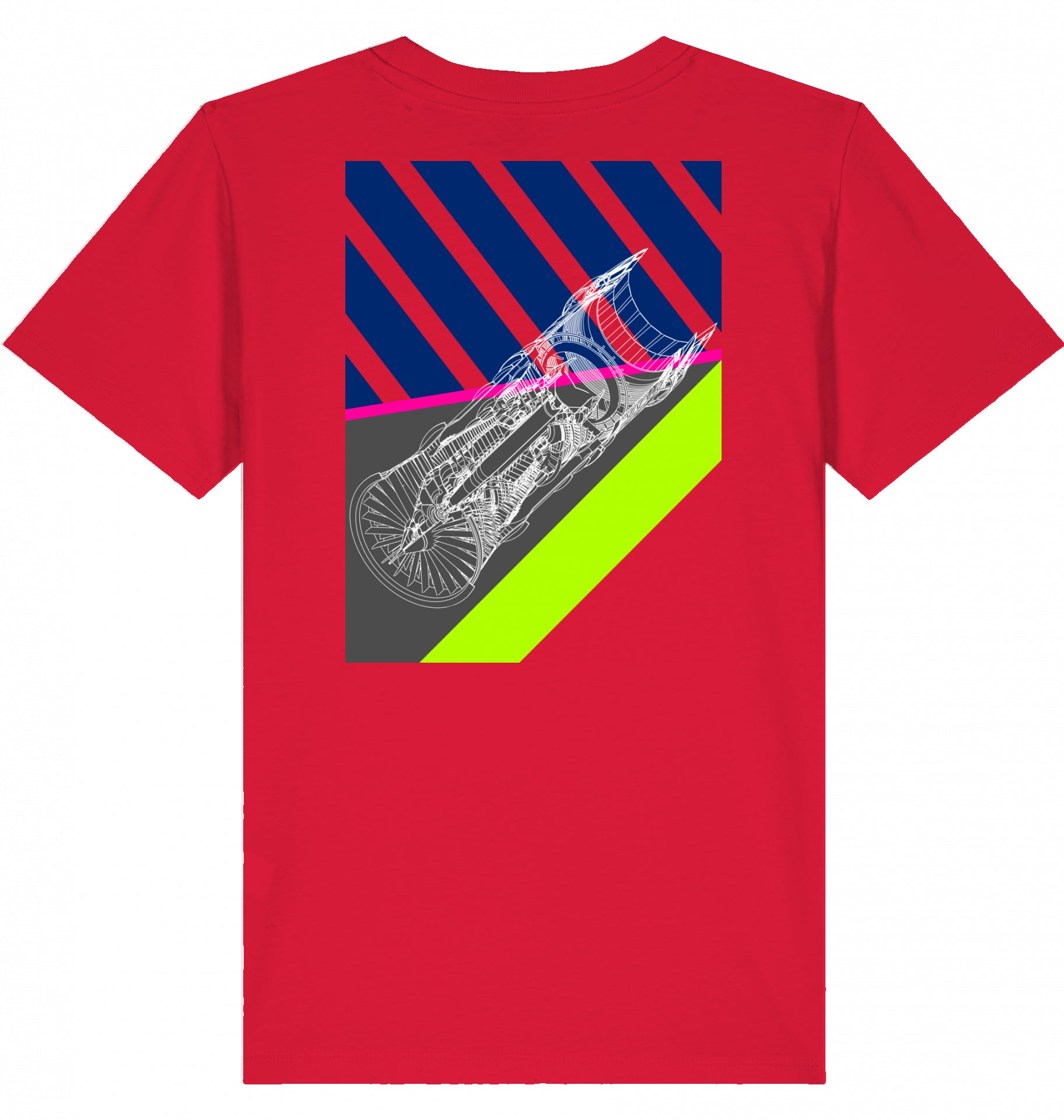 Kids Aviation T-Shirt "Aircraft Engine"  2.0