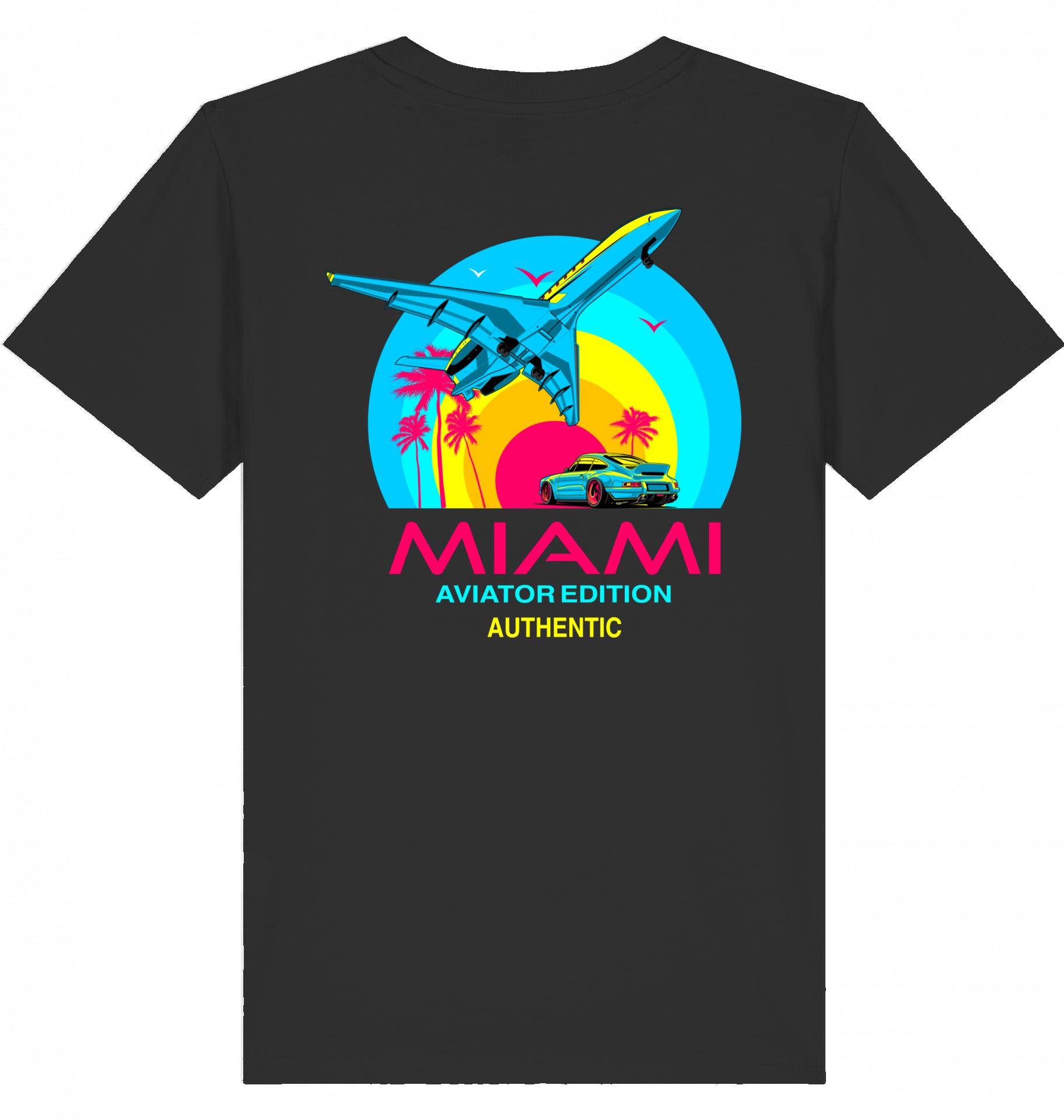 Kids Aviation T-Shirt "Aviator Miami Summer" 2.0