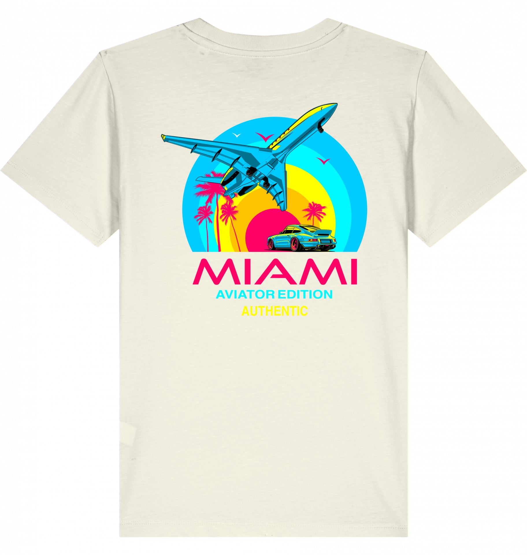 Kids Aviation T-Shirt "Aviator Miami Summer" 2.0