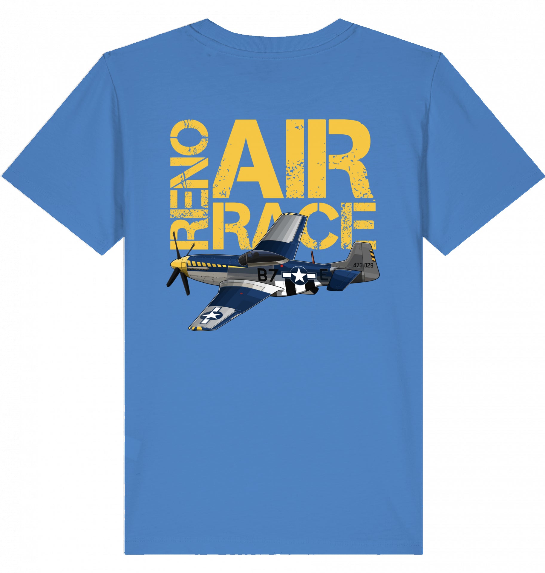 Kids Aviation T-Shirt "Reno Air Race Mustang P-51" 2.0