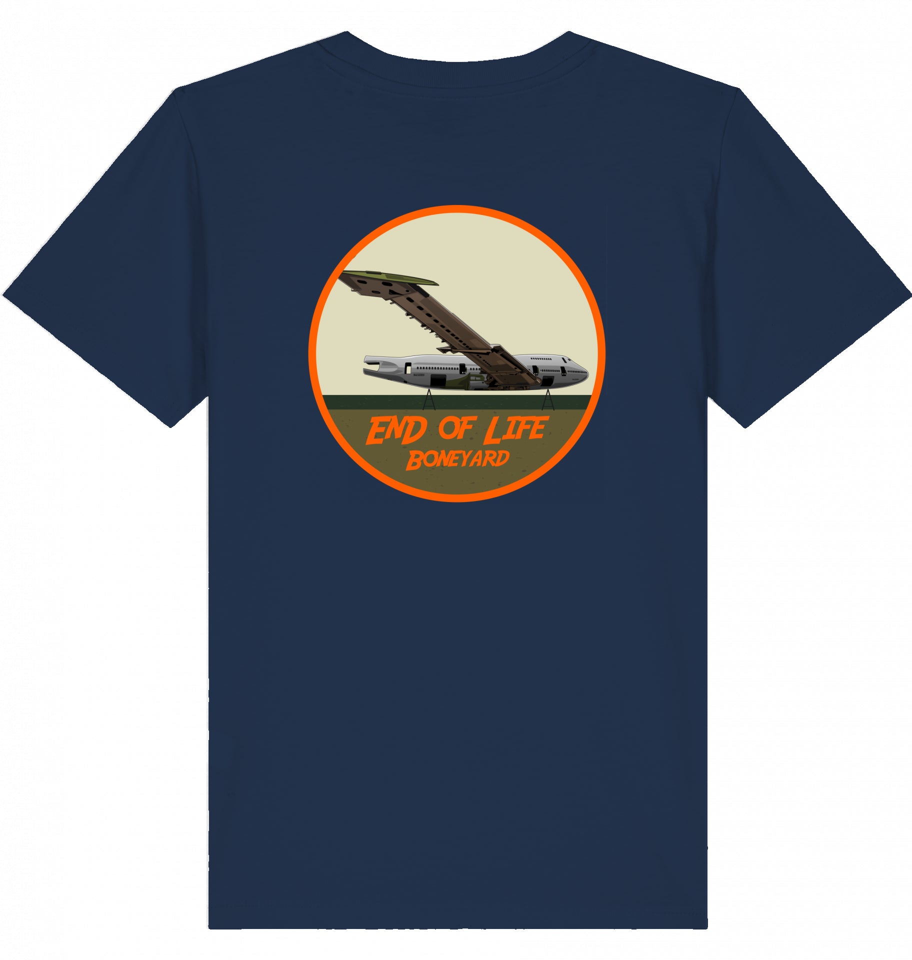 Kids Aviation T-Shirt "Boeing 747 End of Life Boneyard" 2.0