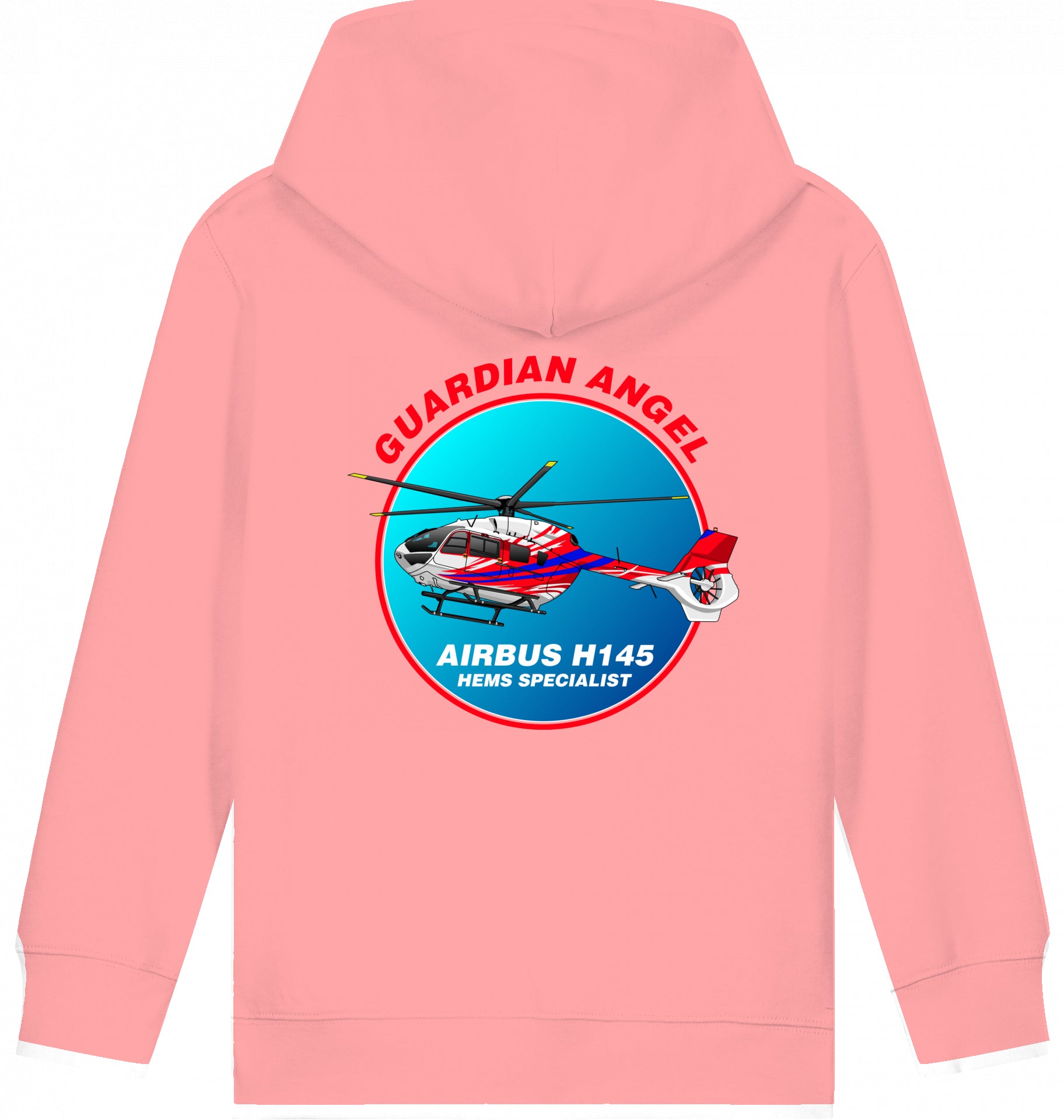 Kids Helicopter Hoodie Airbus H145 Guardian Angel
