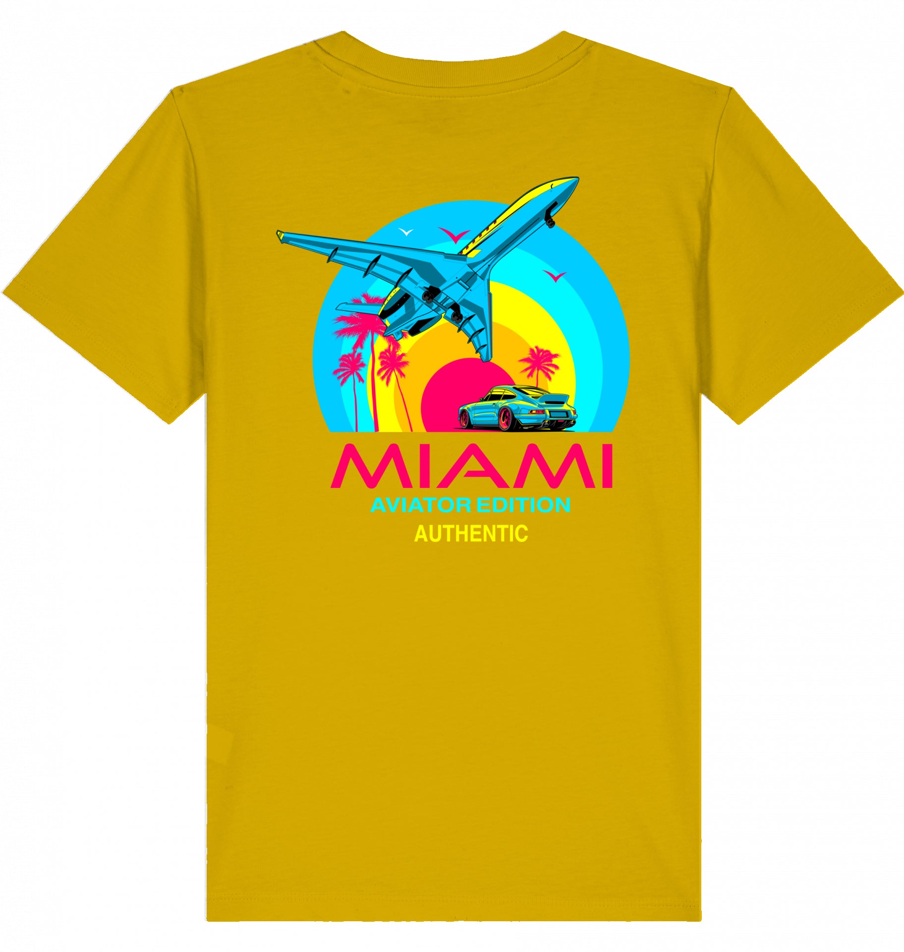 Kids Aviation T-Shirt "Aviator Miami Summer" 2.0