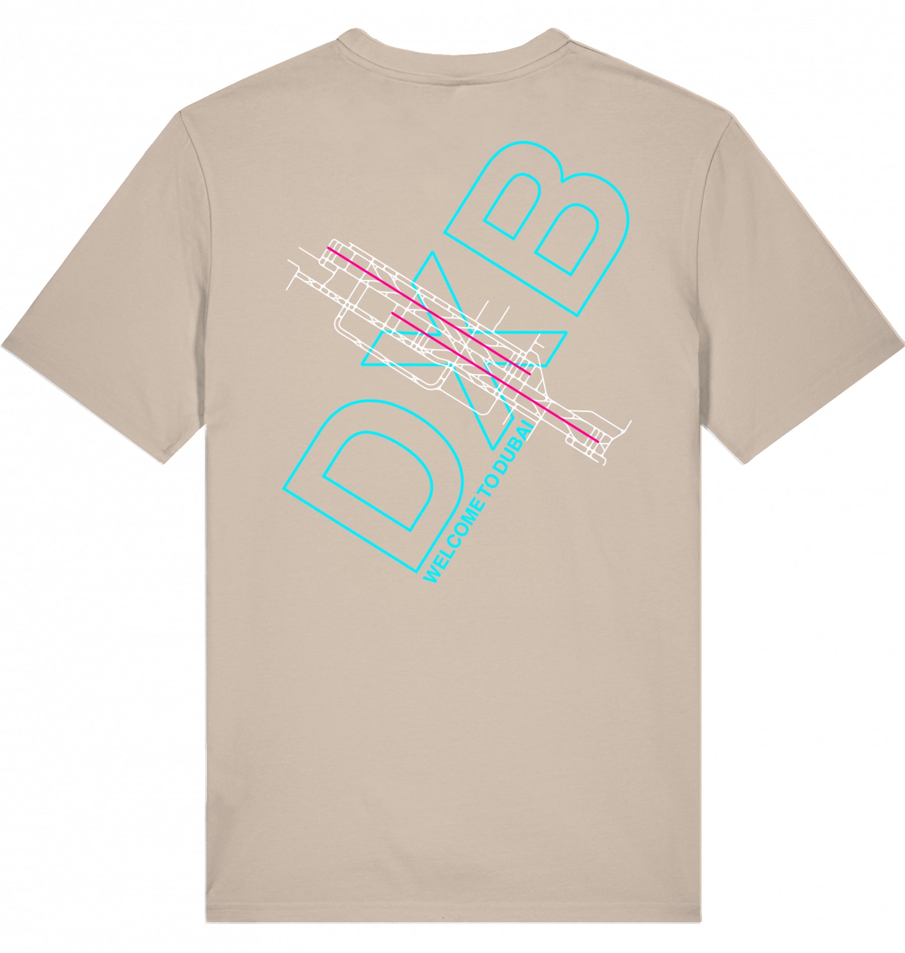 Dubai DXB Airportcode T-Shirt 2.0