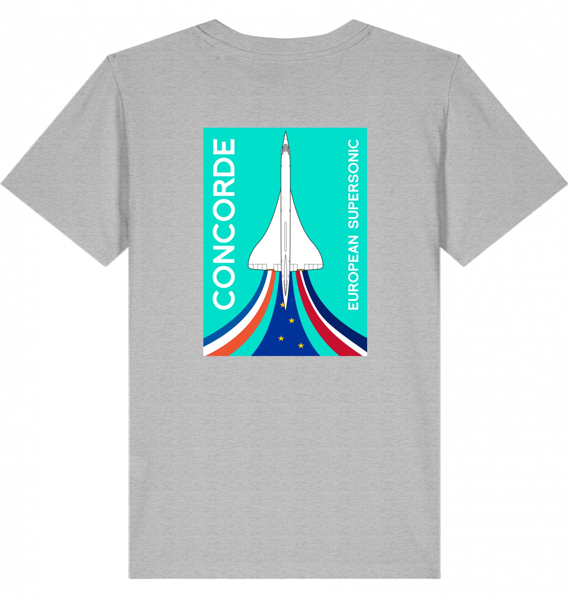 Kids Aviation T-Shirt "Concorde European Supersonic Aircraft" 2.0