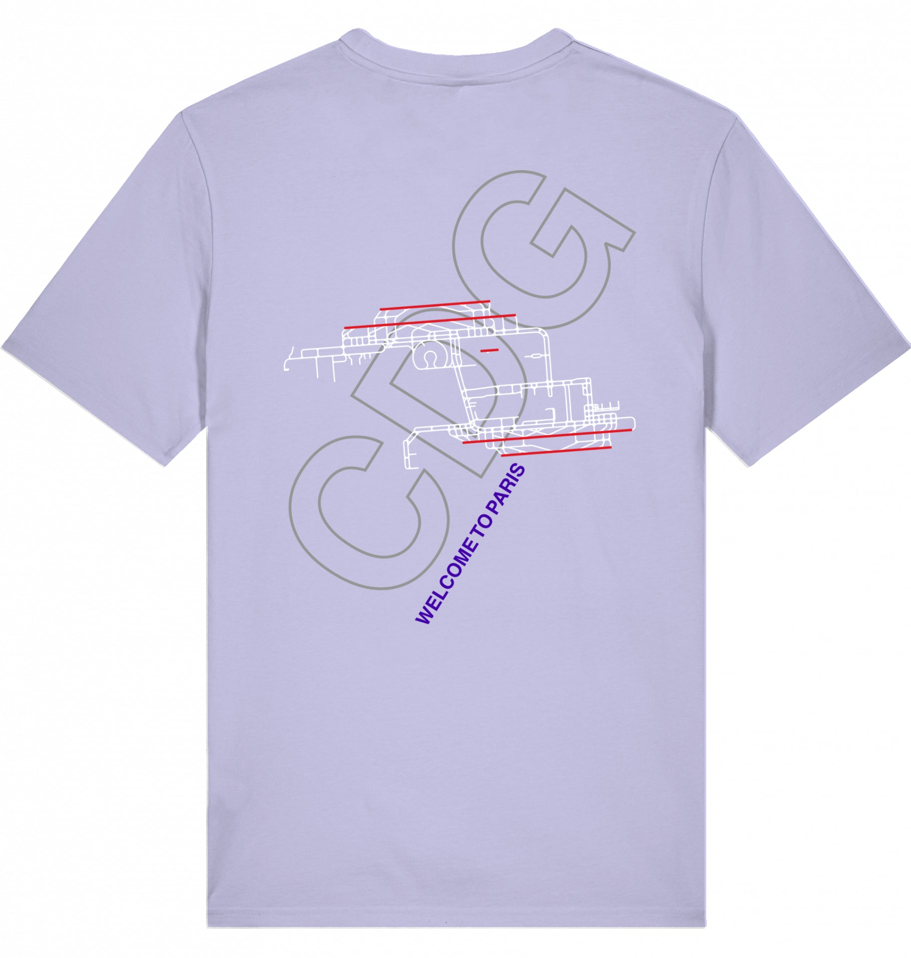 Paris CDG Airportcode T-Shirt 2.0