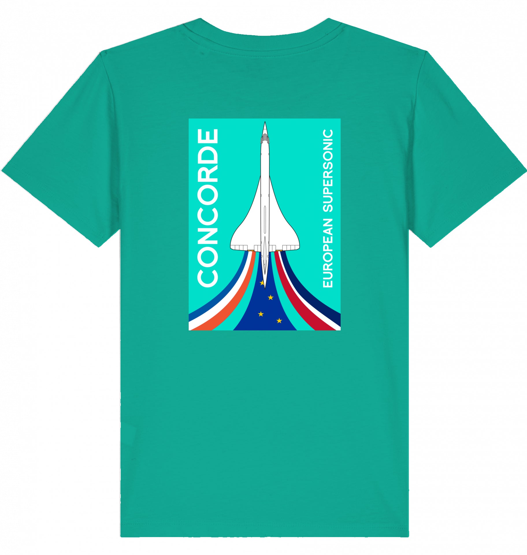 Kids Aviation T-Shirt "Concorde European Supersonic Aircraft" 2.0