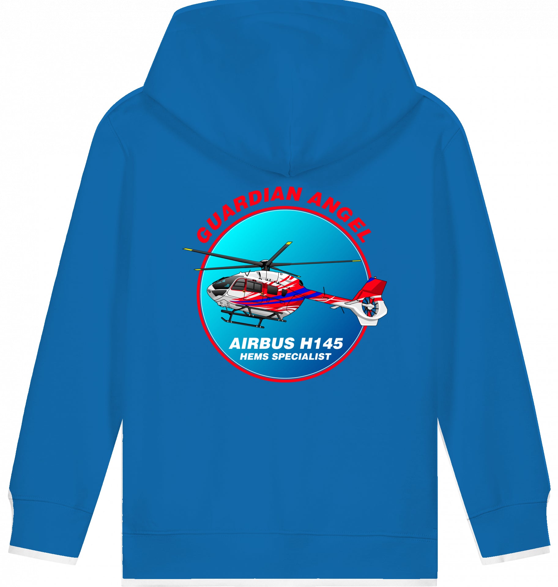 Kids Helicopter Hoodie Airbus H145 Guardian Angel