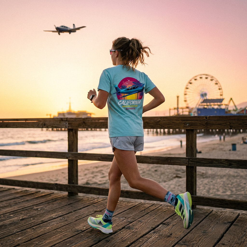 Flugzeug Tshirt Kinder, Mooney M20 Tshirt Kinder, Aviation Tshirt Kinder, California Aviation Tshirt