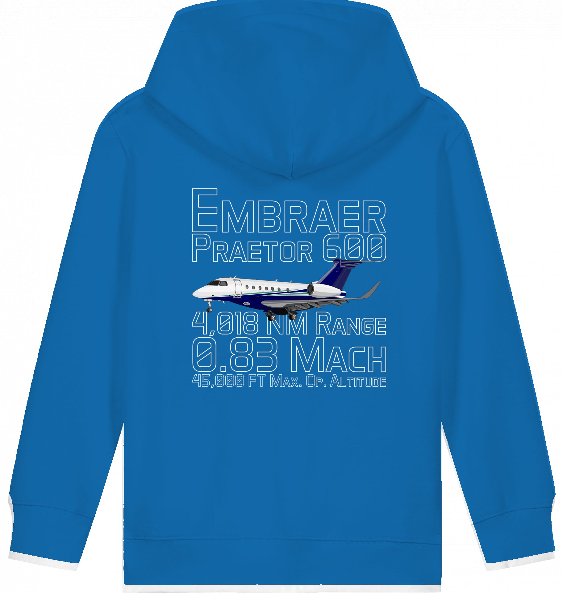 Kids Hoodie Embraer 600 Praetor Datas